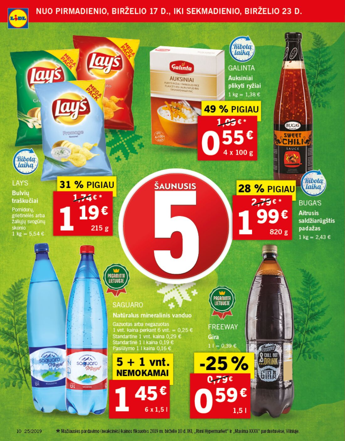 Lidl savaitinis leidinys akcijos nuo 
  2019-06-17 iki 
  2019-06-23 | Leidinukas.lt puslapis 10