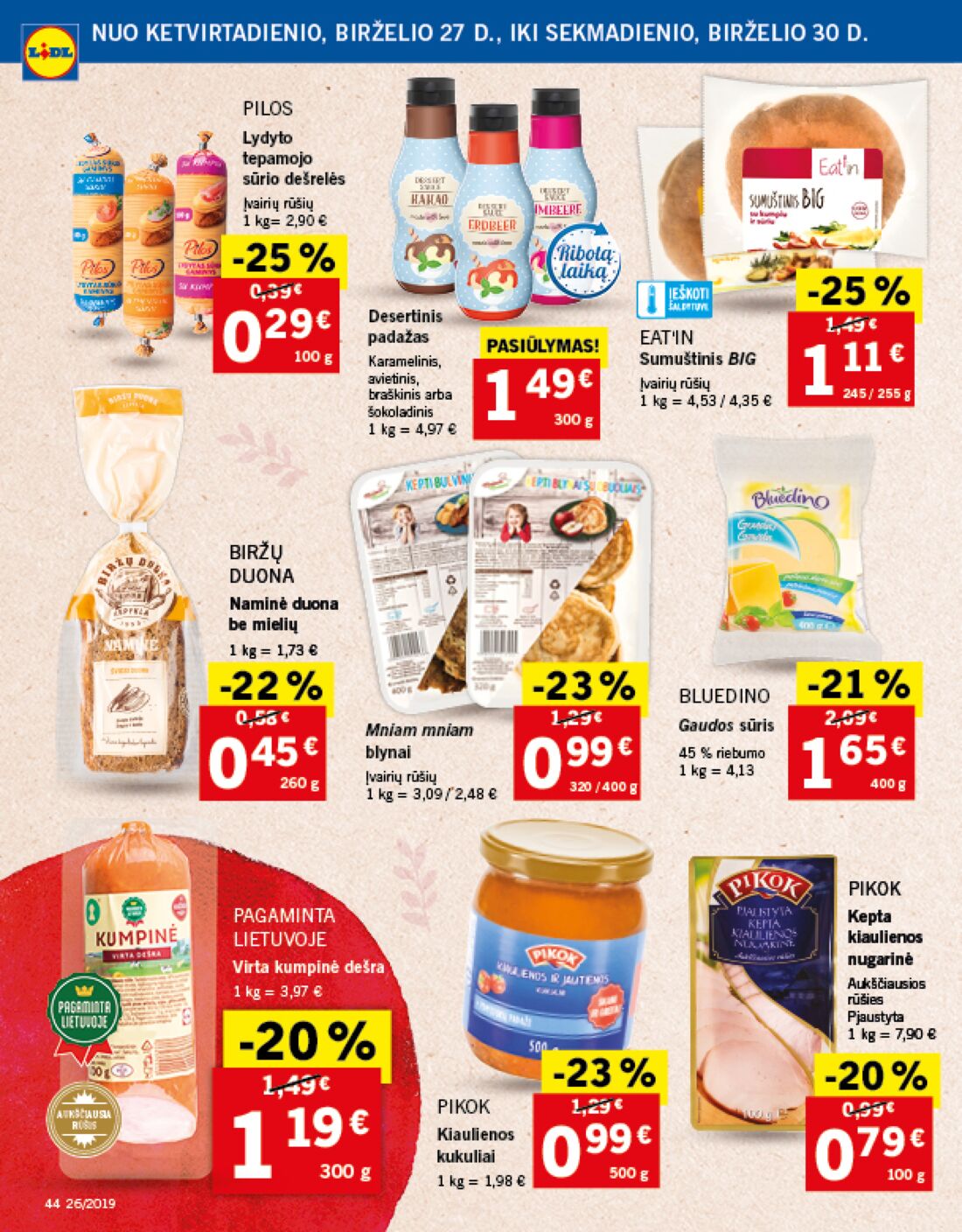 Lidl savaitinis leidinys akcijos nuo 
  2019-06-24 iki 
  2019-07-02 | Leidinukas.lt puslapis 44