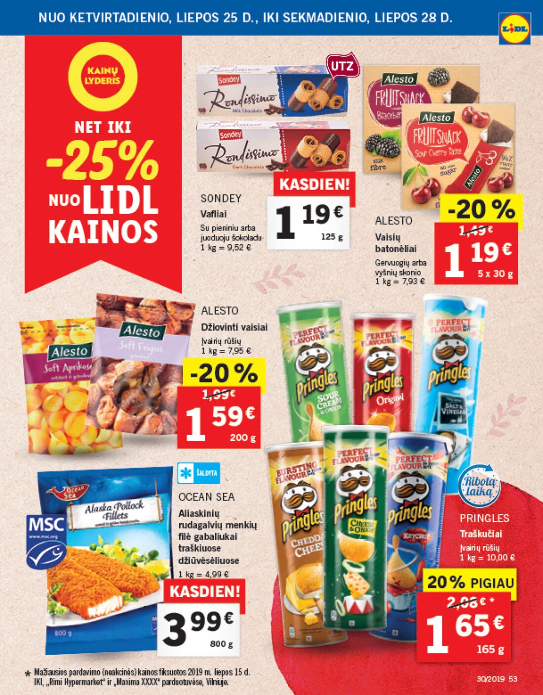 Lidl savaitinis leidinys akcijos nuo 
  2019-07-22 iki 
  2019-07-28 | Leidinukas.lt puslapis 53