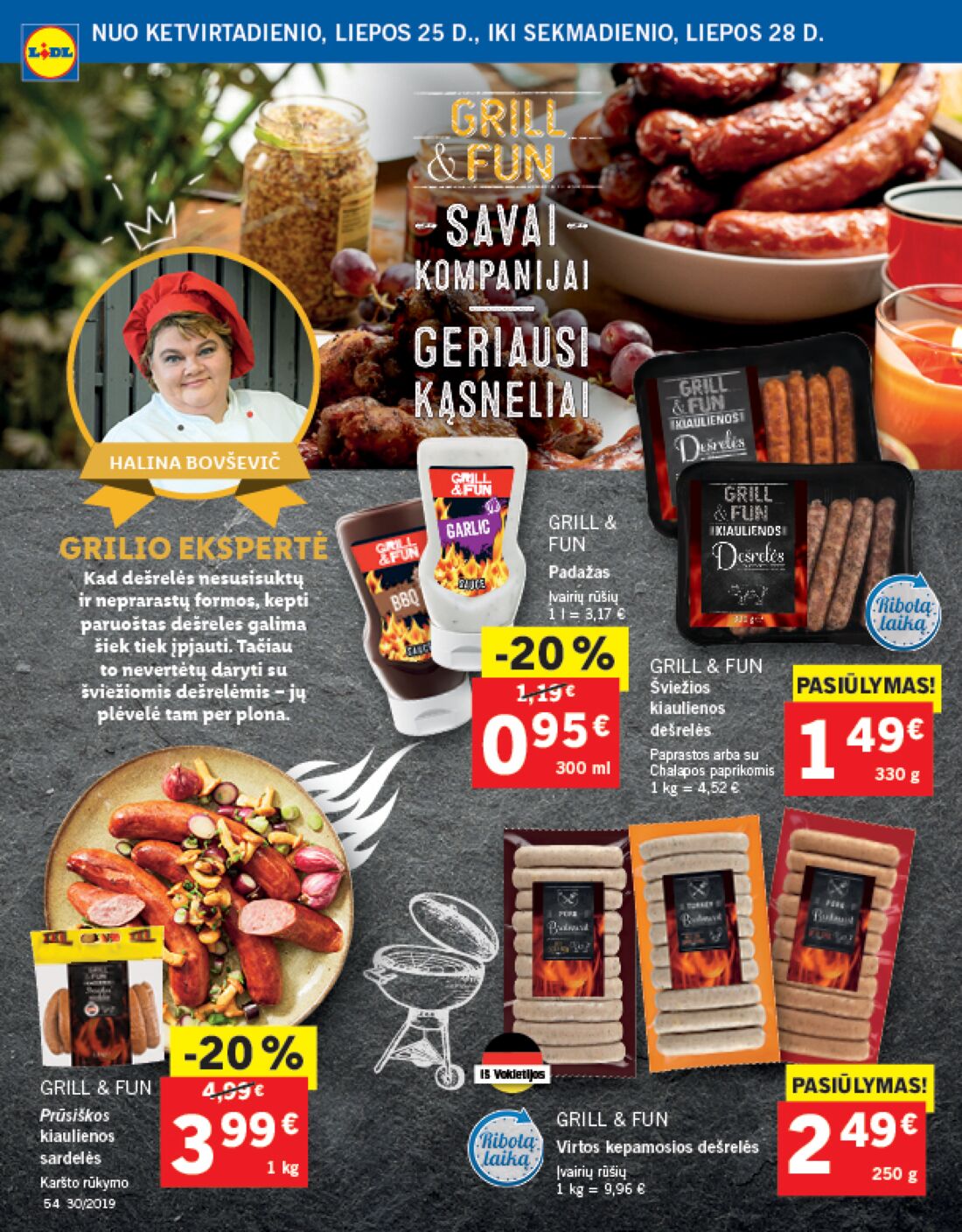 Lidl savaitinis leidinys akcijos nuo 
  2019-07-22 iki 
  2019-07-28 | Leidinukas.lt puslapis 54