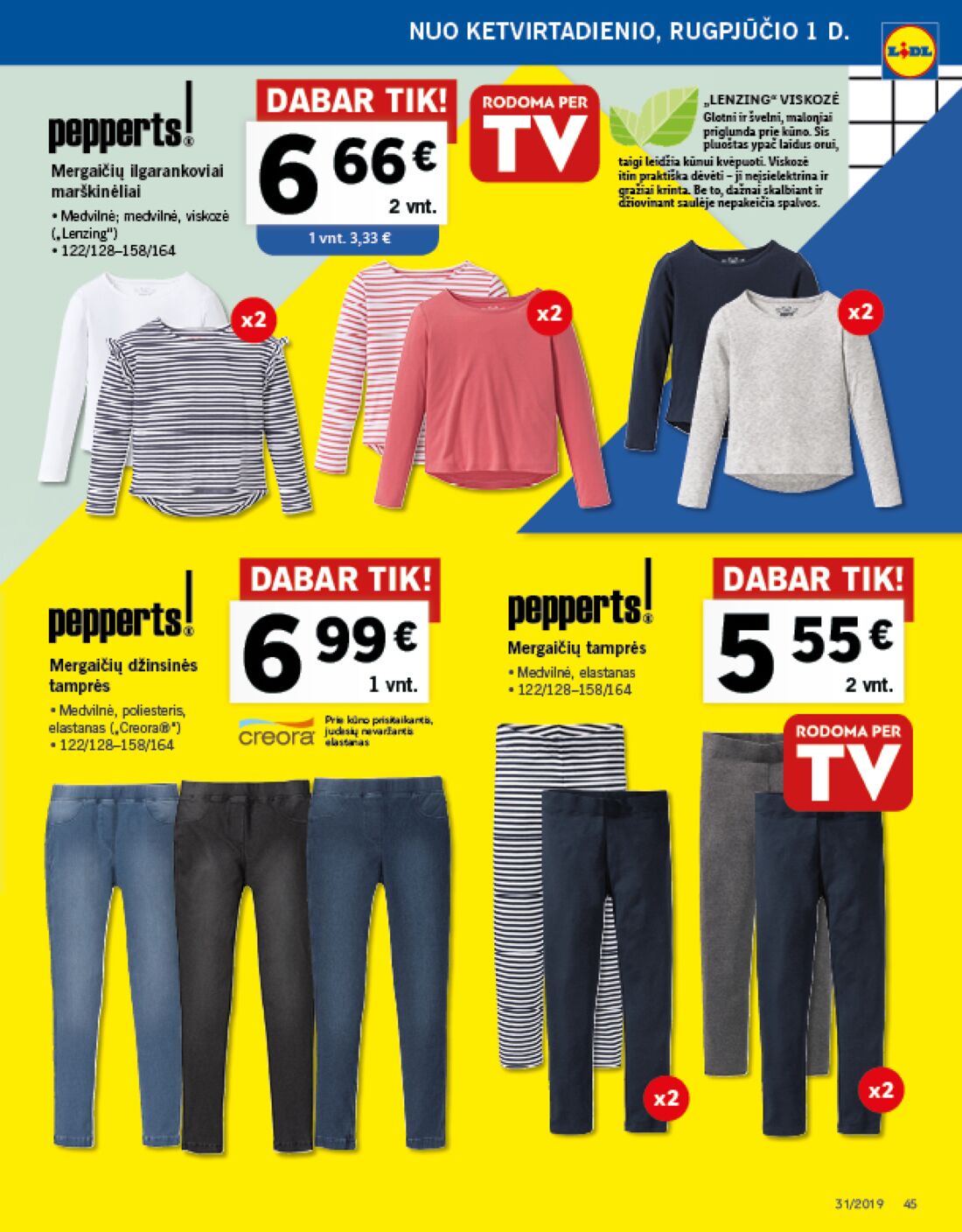 Lidl savaitinis leidinys akcijos nuo 
  2019-07-29 iki 
  2019-08-04 | Leidinukas.lt puslapis 45