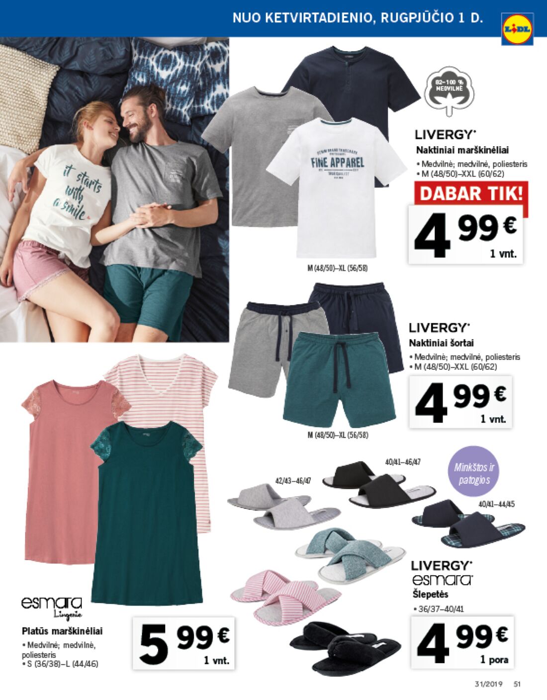 Lidl savaitinis leidinys akcijos nuo 
  2019-07-29 iki 
  2019-08-04 | Leidinukas.lt puslapis 51