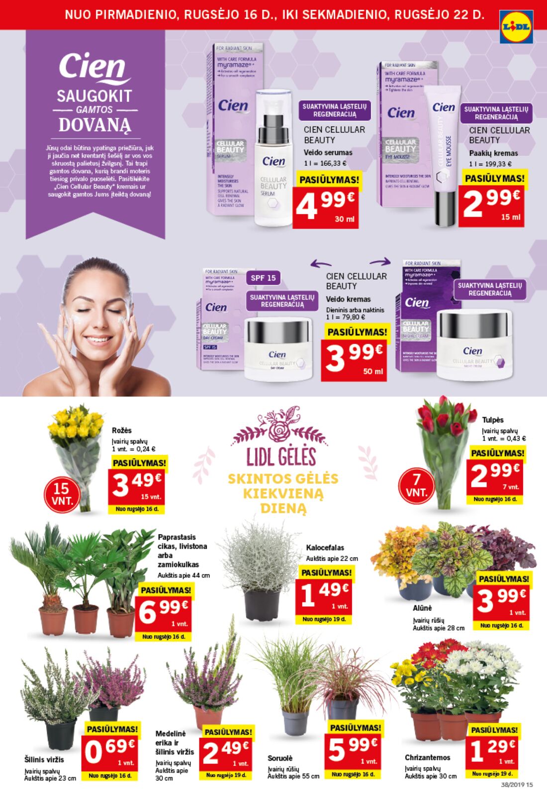 Lidl savaitinis leidinys akcijos nuo 
  2019-09-16 iki 
  2019-09-22 | Leidinukas.lt puslapis 15