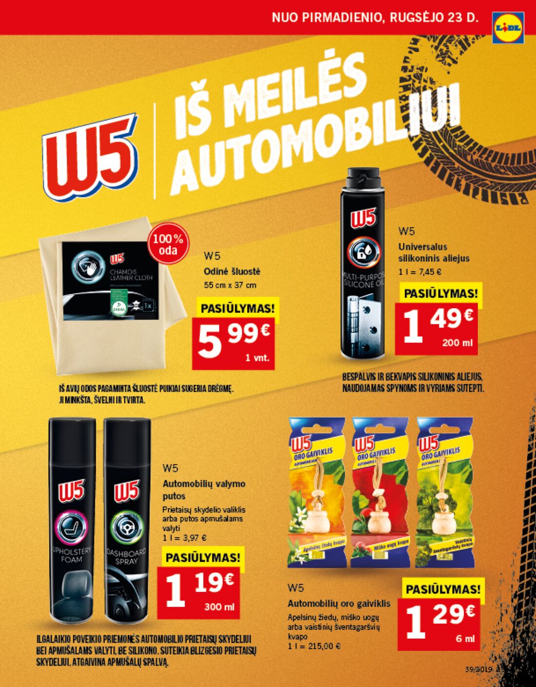 Lidl savaitinis leidinys akcijos nuo 
  2019-09-23 iki 
  2019-09-29 | Leidinukas.lt puslapis 23