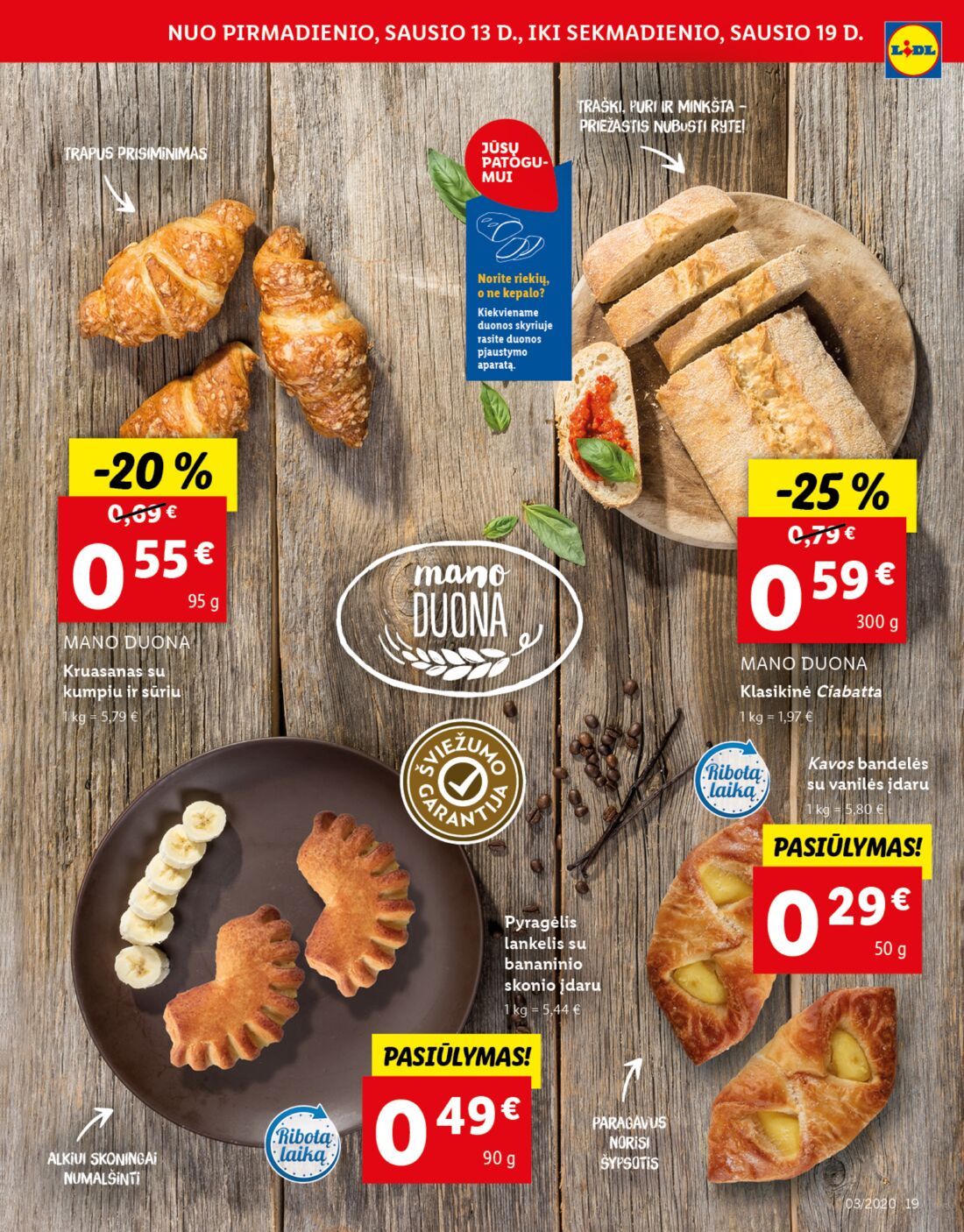 Lidl savaitinis leidinys akcijos nuo 
  2020-01-13 iki 
  2020-01-19 | Leidinukas.lt puslapis 19