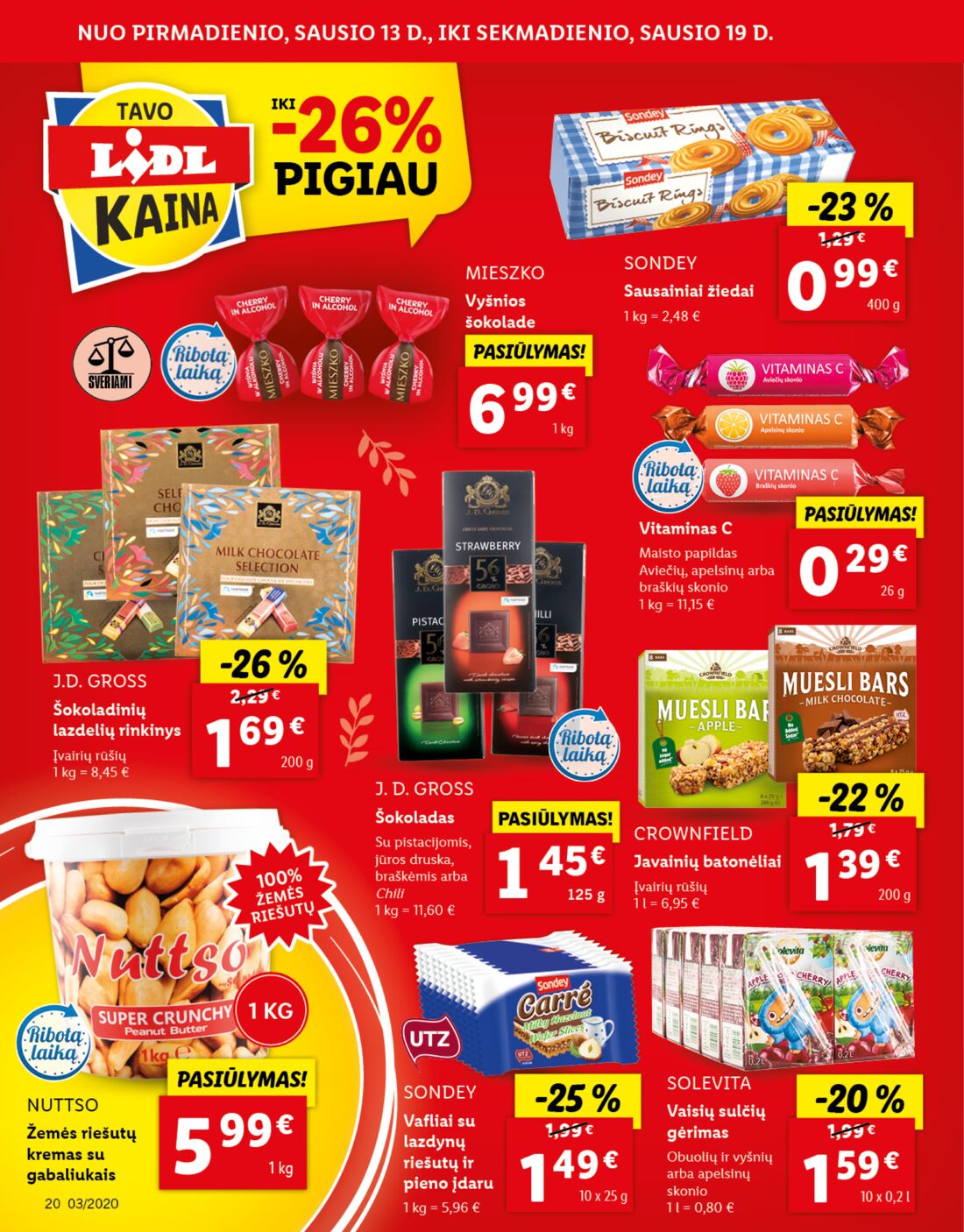 Lidl savaitinis leidinys akcijos nuo 
  2020-01-13 iki 
  2020-01-19 | Leidinukas.lt puslapis 20