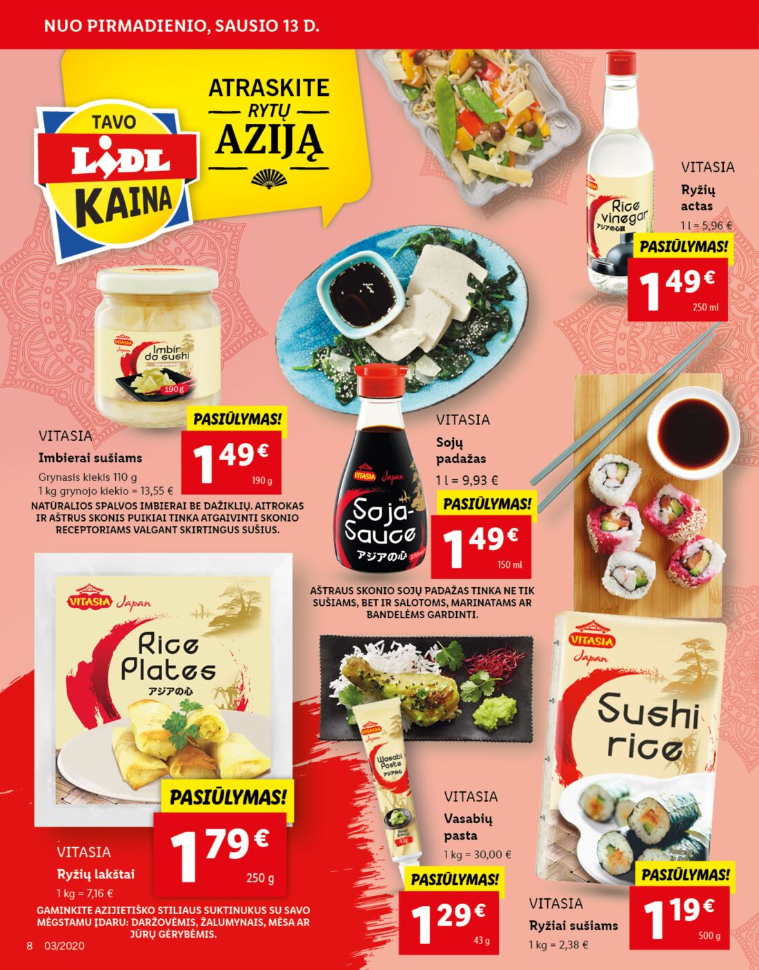 Lidl savaitinis leidinys akcijos nuo 
  2020-01-13 iki 
  2020-01-19 | Leidinukas.lt puslapis 8