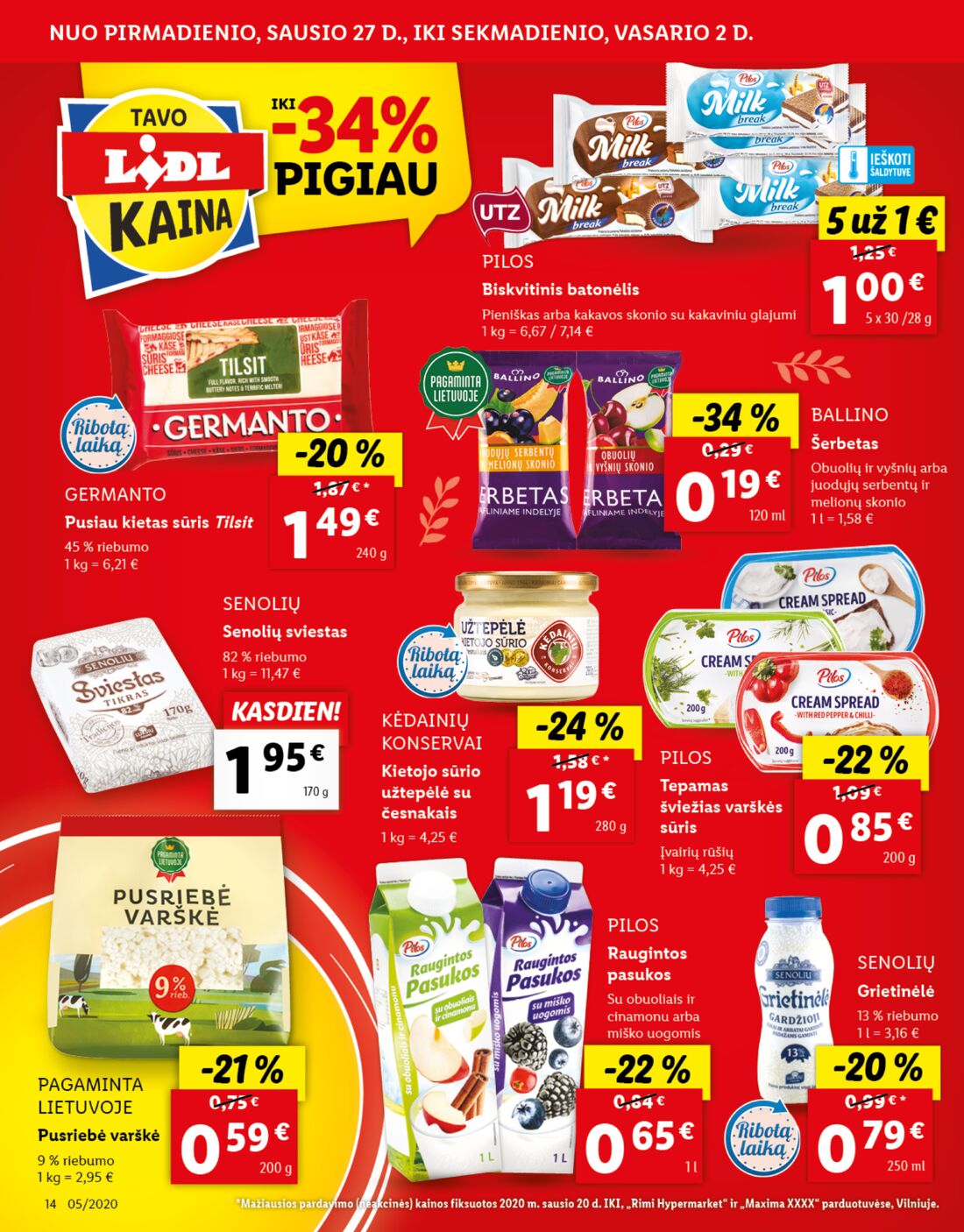 Lidl savaitinis leidinys akcijos nuo 
  2020-01-27 iki 
  2020-02-02 | Leidinukas.lt puslapis 14