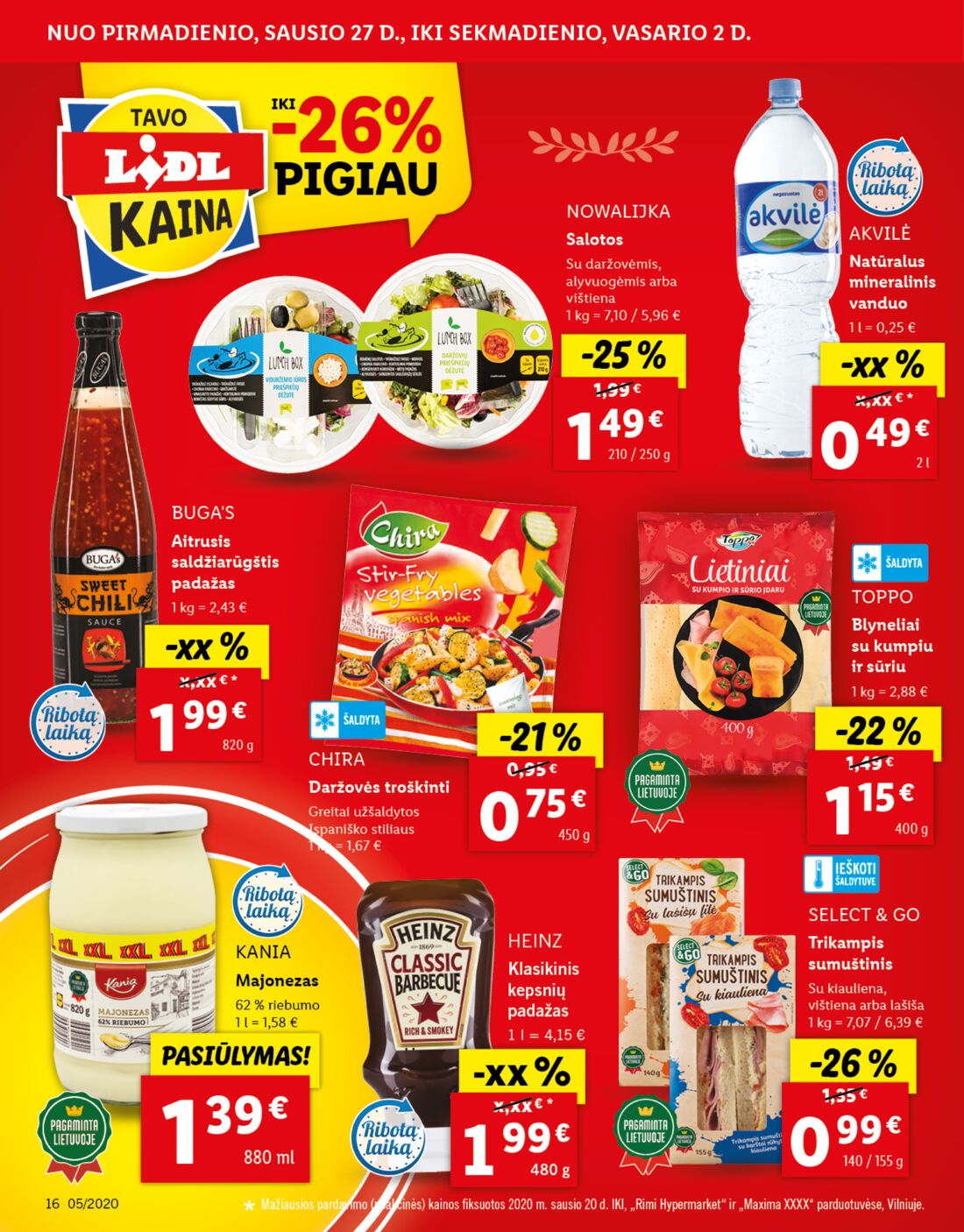 Lidl savaitinis leidinys akcijos nuo 
  2020-01-27 iki 
  2020-02-02 | Leidinukas.lt puslapis 16