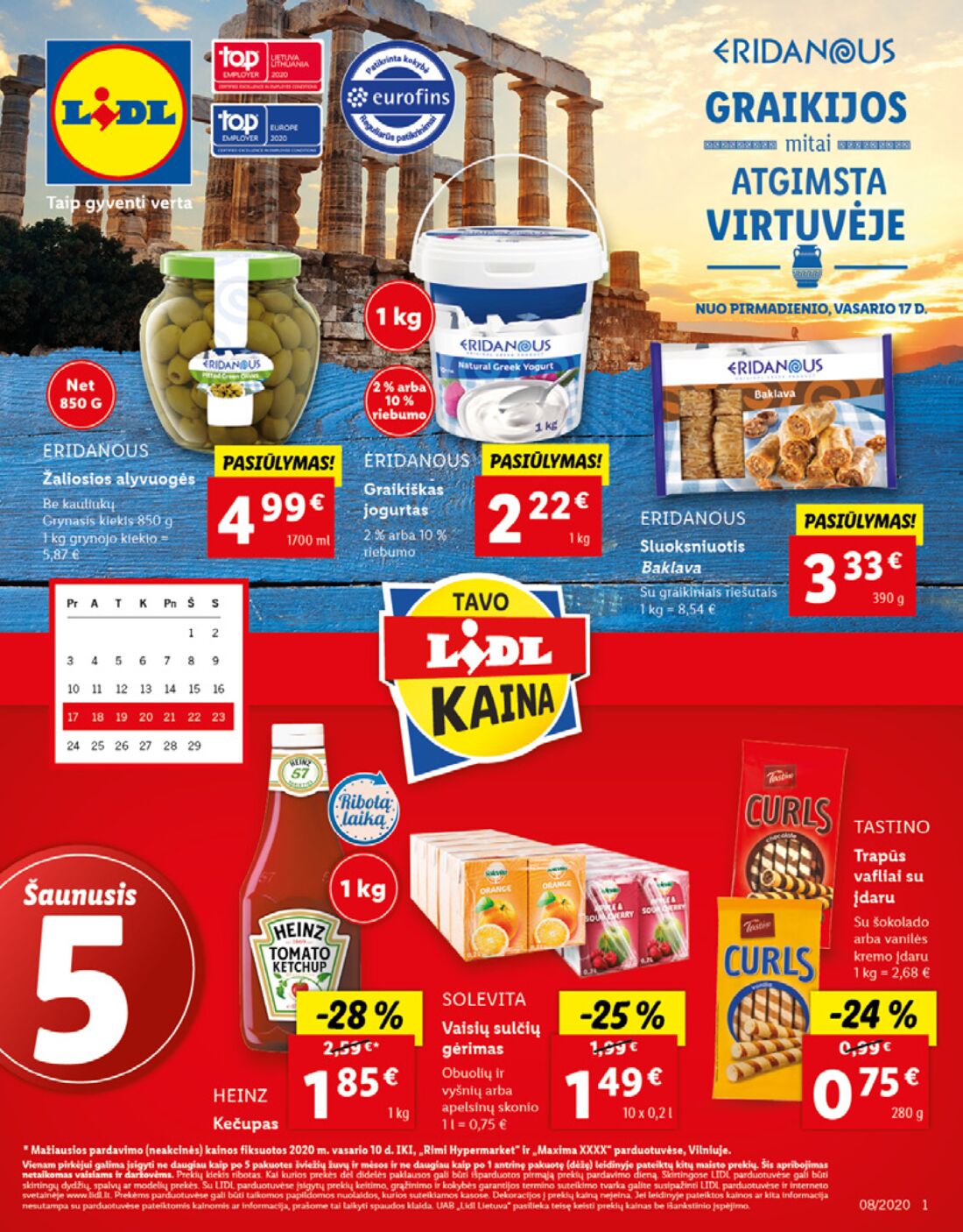 Lidl savaitinis leidinys akcijos nuo 
  2020-02-17 iki 
  2020-02-23 | Leidinukas.lt puslapis 1