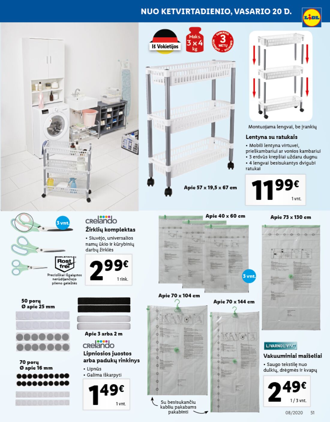 Lidl savaitinis leidinys akcijos nuo 
  2020-02-17 iki 
  2020-02-23 | Leidinukas.lt puslapis 51
