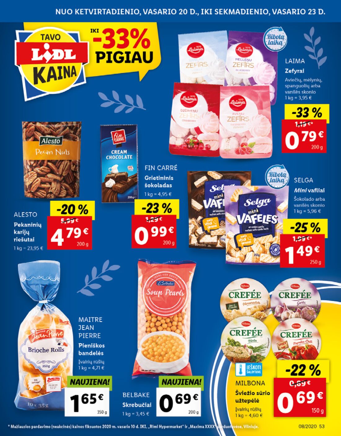 Lidl savaitinis leidinys akcijos nuo 
  2020-02-17 iki 
  2020-02-23 | Leidinukas.lt puslapis 53