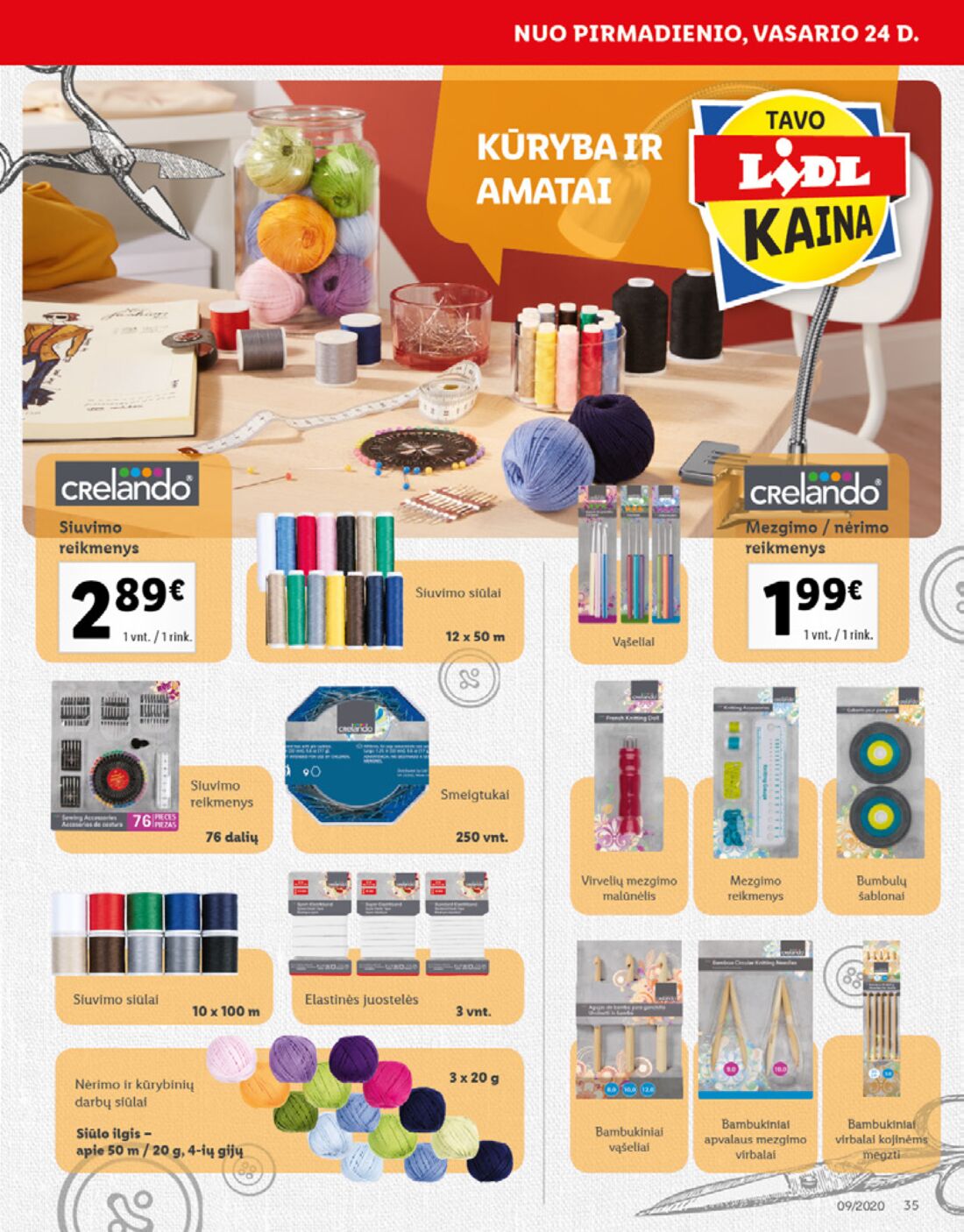 Lidl savaitinis leidinys akcijos nuo 
  2020-02-24 iki 
  2020-03-01 | Leidinukas.lt puslapis 35