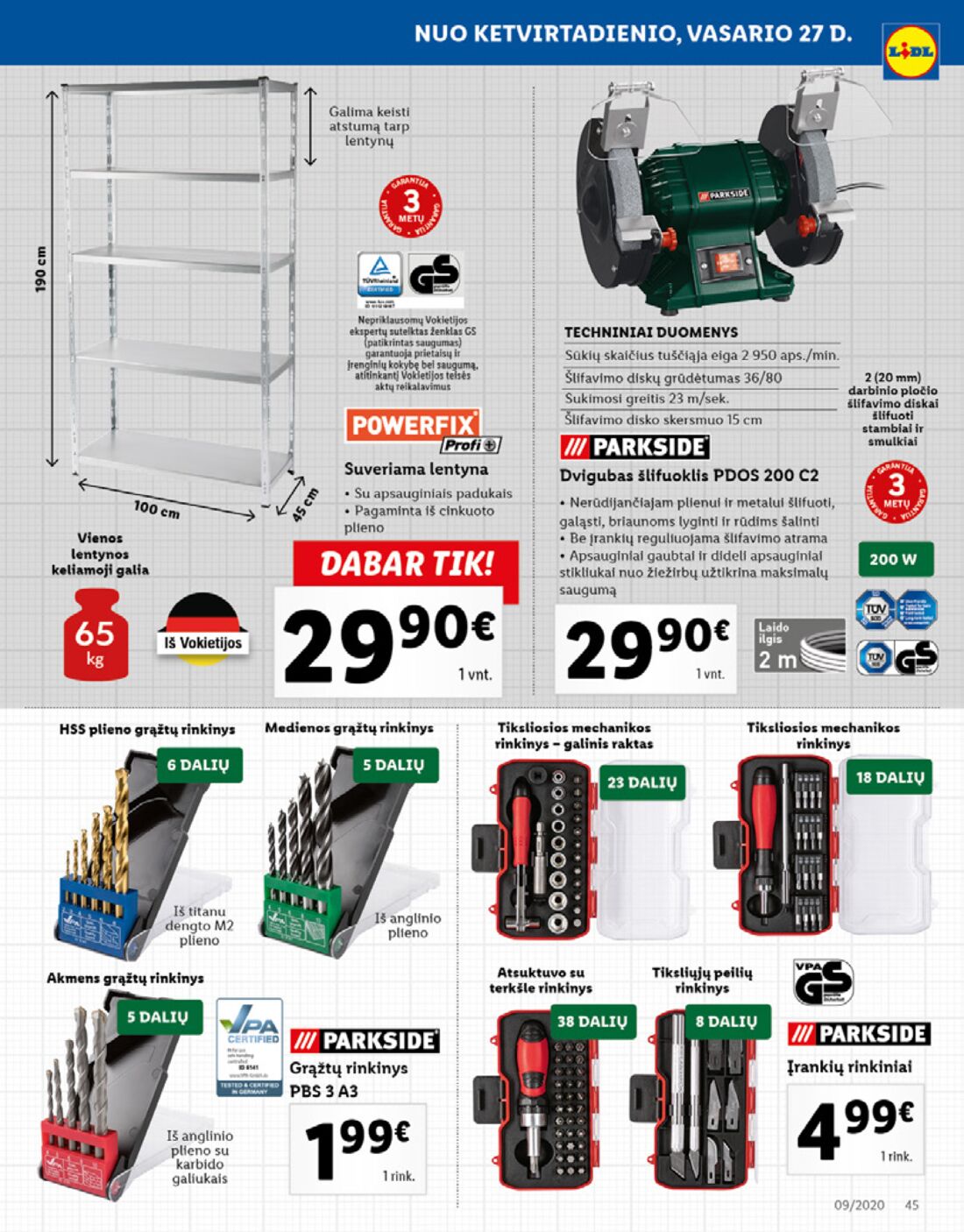 Lidl savaitinis leidinys akcijos nuo 
  2020-02-24 iki 
  2020-03-01 | Leidinukas.lt puslapis 45