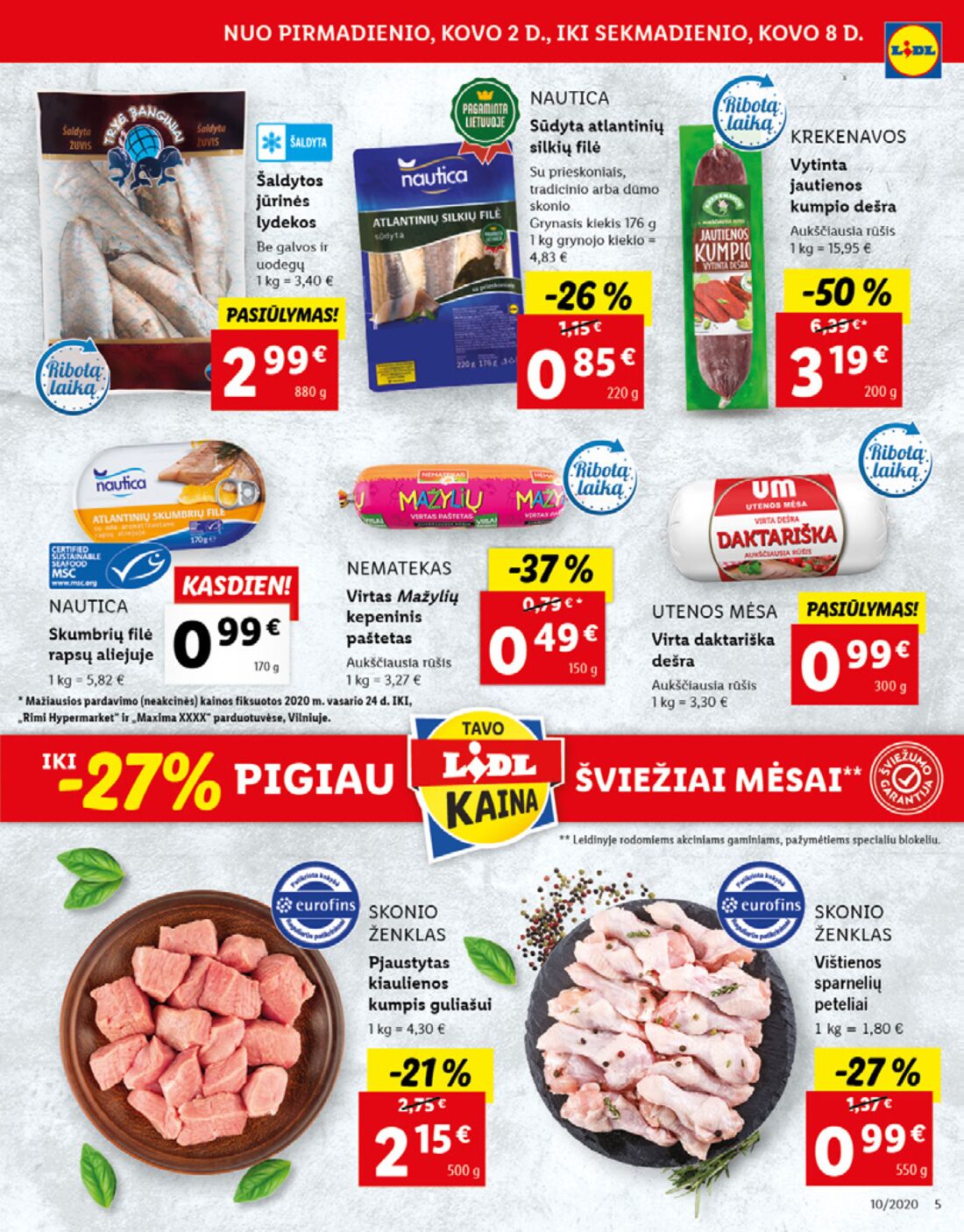 Lidl savaitinis leidinys akcijos nuo 
  2020-03-02 iki 
  2020-03-08 | Leidinukas.lt puslapis 5