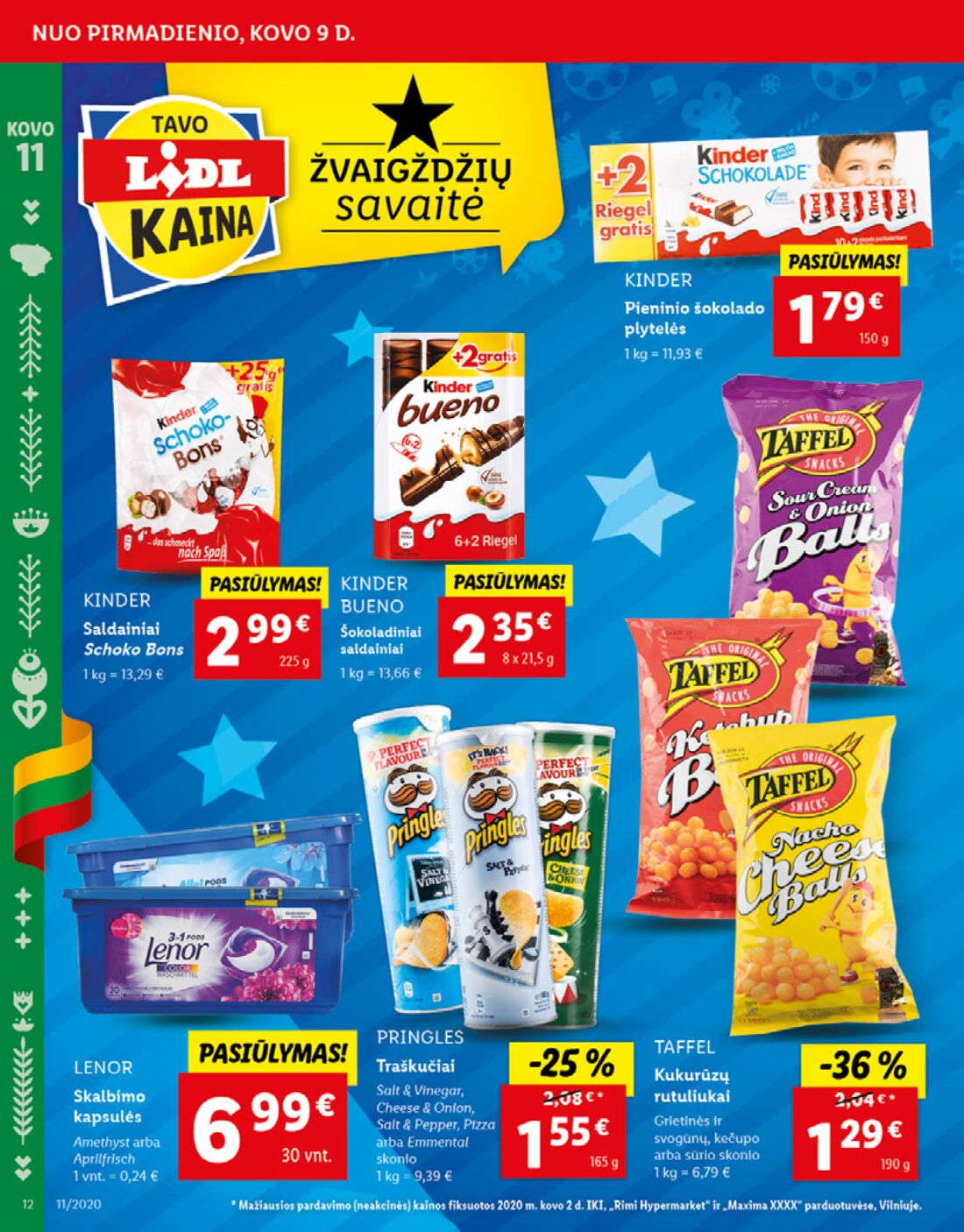 Lidl savaitinis leidinys akcijos nuo 
  2020-03-09 iki 
  2020-03-15 | Leidinukas.lt puslapis 12