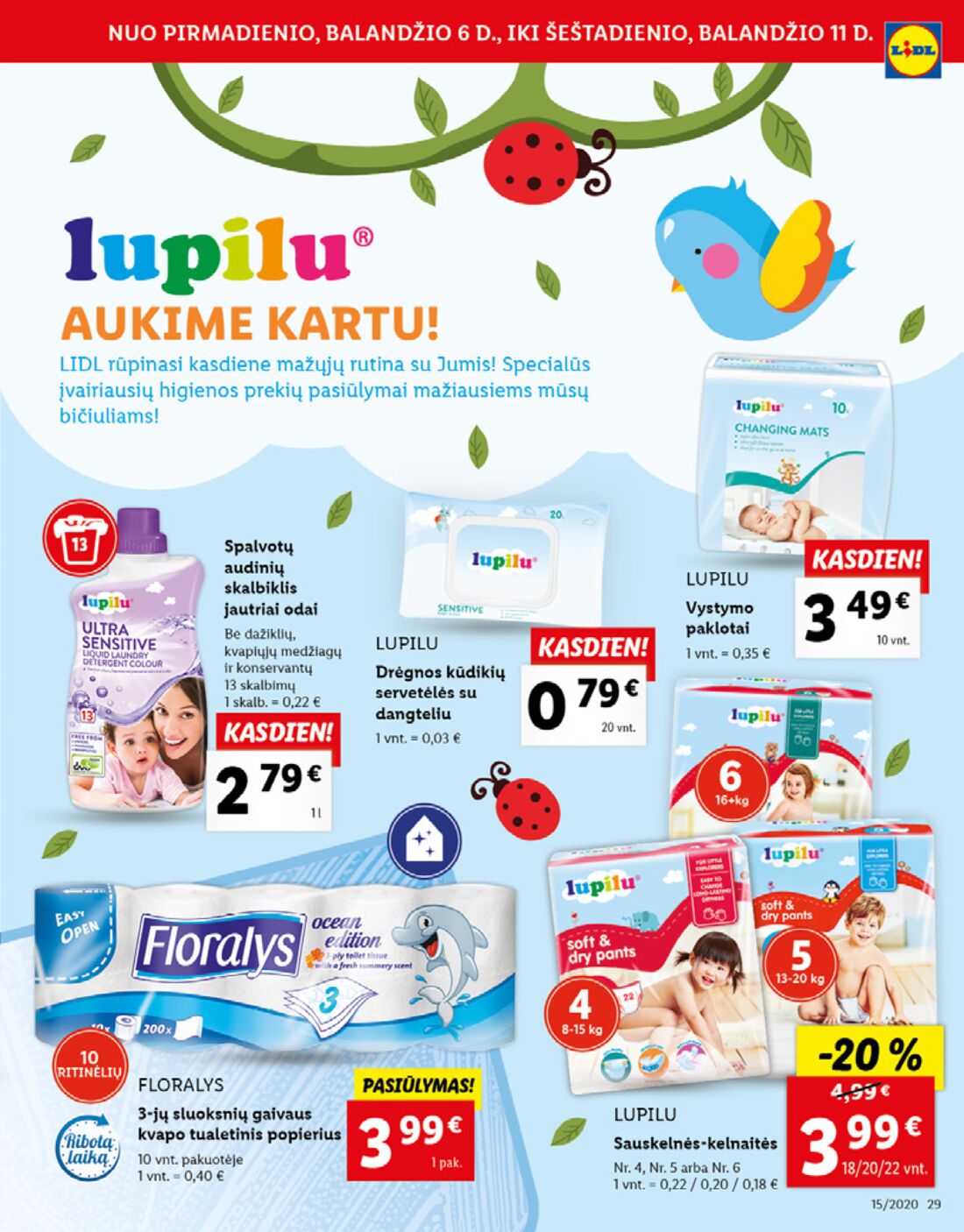 Lidl savaitinis leidinys akcijos nuo 
  2020-04-06 iki 
  2020-04-11 | Leidinukas.lt puslapis 29