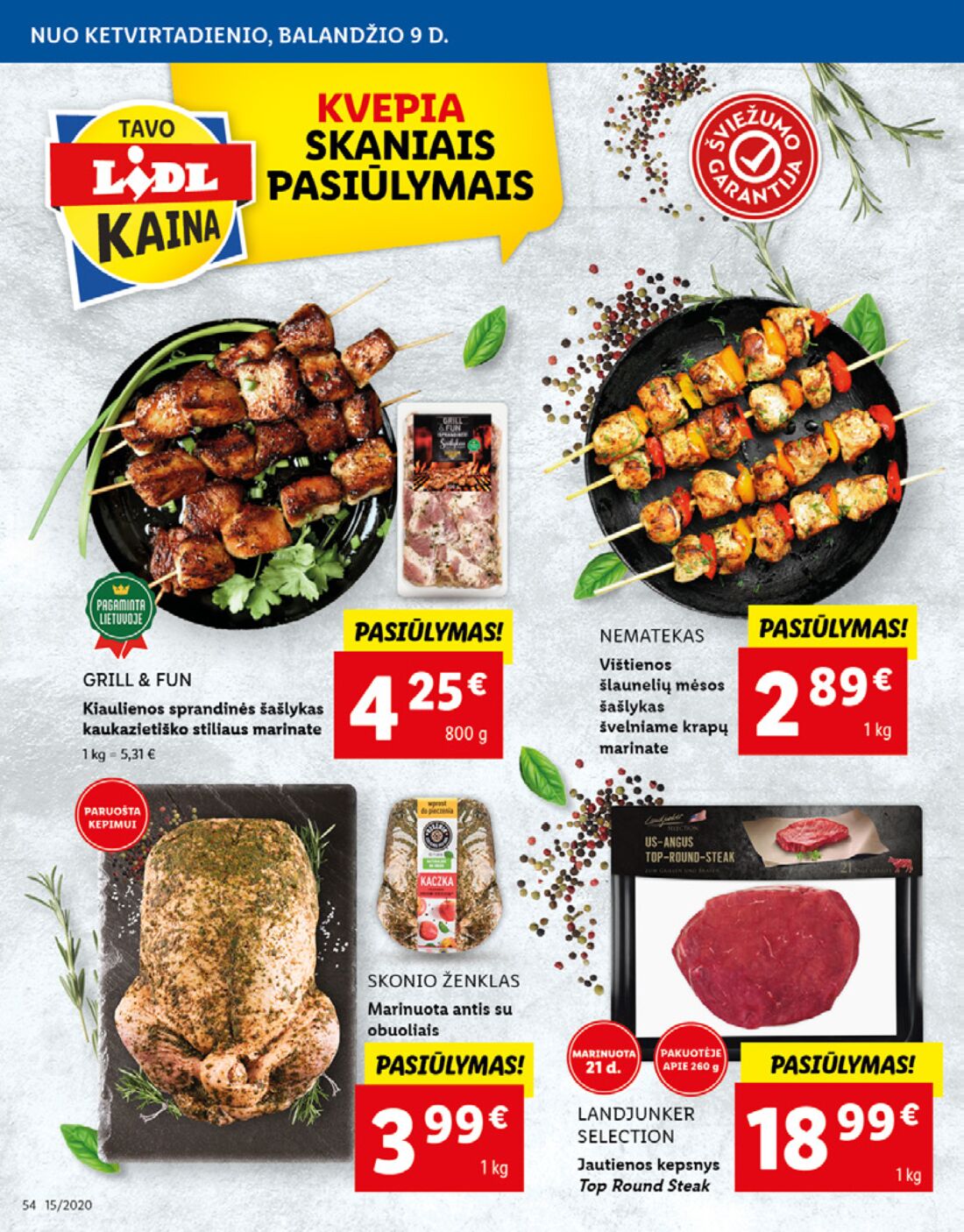 Lidl savaitinis leidinys akcijos nuo 
  2020-04-06 iki 
  2020-04-11 | Leidinukas.lt puslapis 54