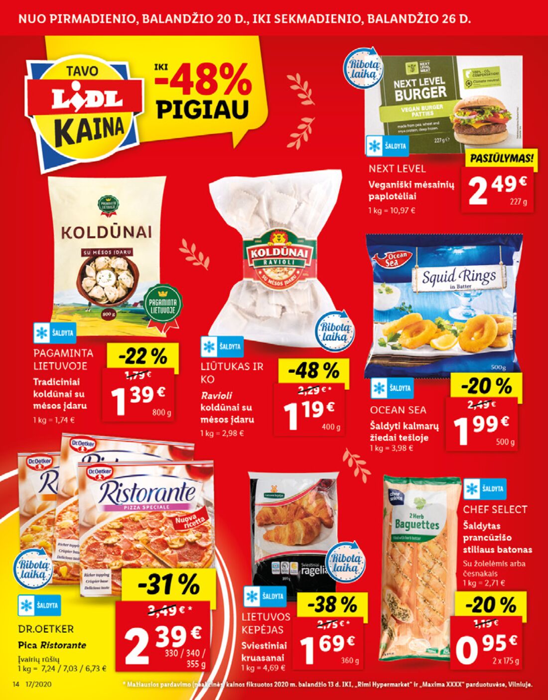 Lidl savaitinis leidinys akcijos nuo 
  2020-04-20 iki 
  2020-04-26 | Leidinukas.lt puslapis 14