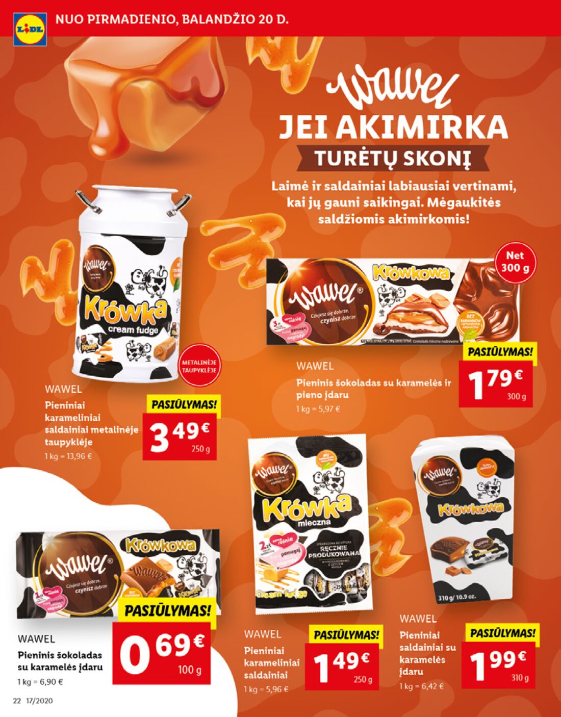 Lidl savaitinis leidinys akcijos nuo 
  2020-04-20 iki 
  2020-04-26 | Leidinukas.lt puslapis 22