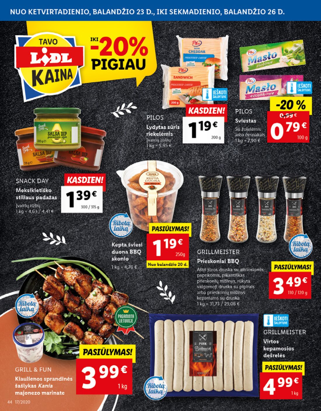 Lidl savaitinis leidinys akcijos nuo 
  2020-04-20 iki 
  2020-04-26 | Leidinukas.lt puslapis 44