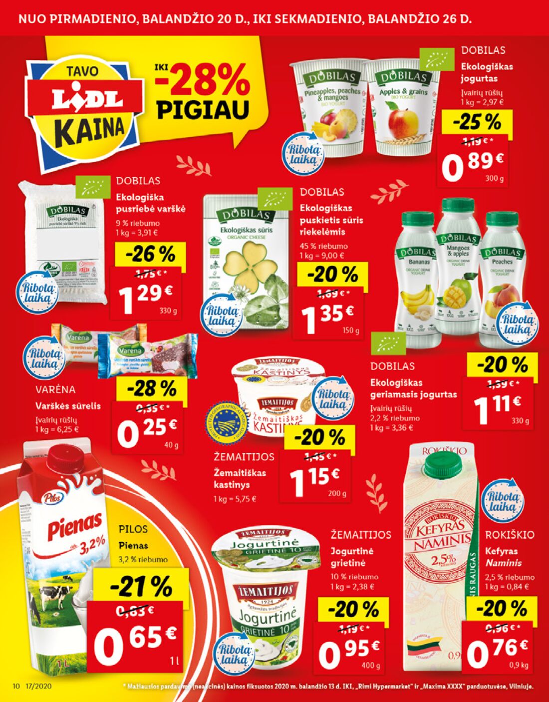 Lidl savaitinis leidinys akcijos nuo 
  2020-04-20 iki 
  2020-04-26 | Leidinukas.lt puslapis 10