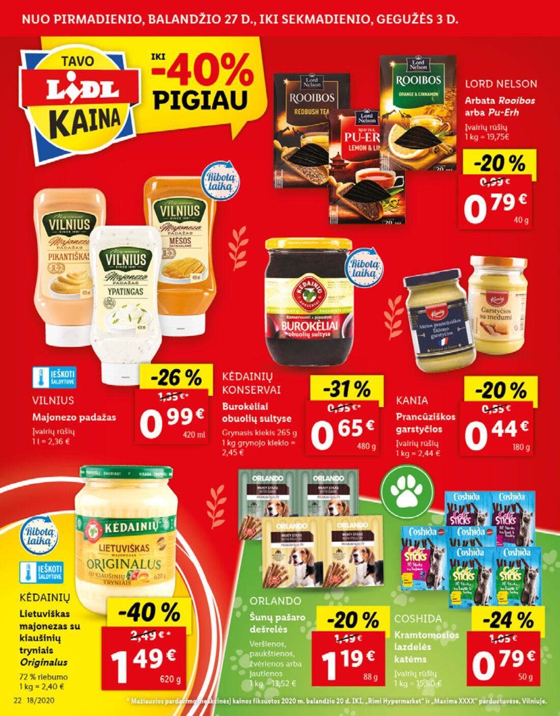 Lidl savaitinis leidinys akcijos nuo 
  2020-04-27 iki 
  2020-05-03 | Leidinukas.lt puslapis 22