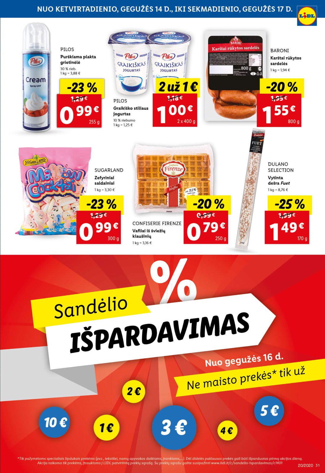 Lidl savaitinis leidinys akcijos nuo 
  2020-05-11 iki 
  2020-05-17 | Leidinukas.lt puslapis 31