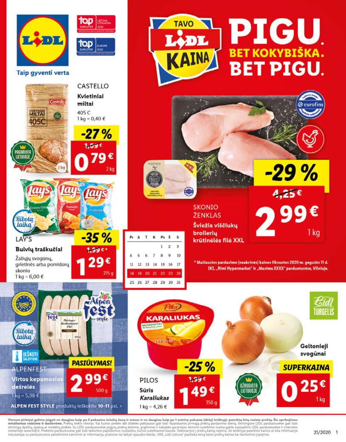 Lidl savaitinis leidinys akcijos nuo 
  2020-05-18 iki 
  2020-05-24 | Leidinukas.lt puslapis 1