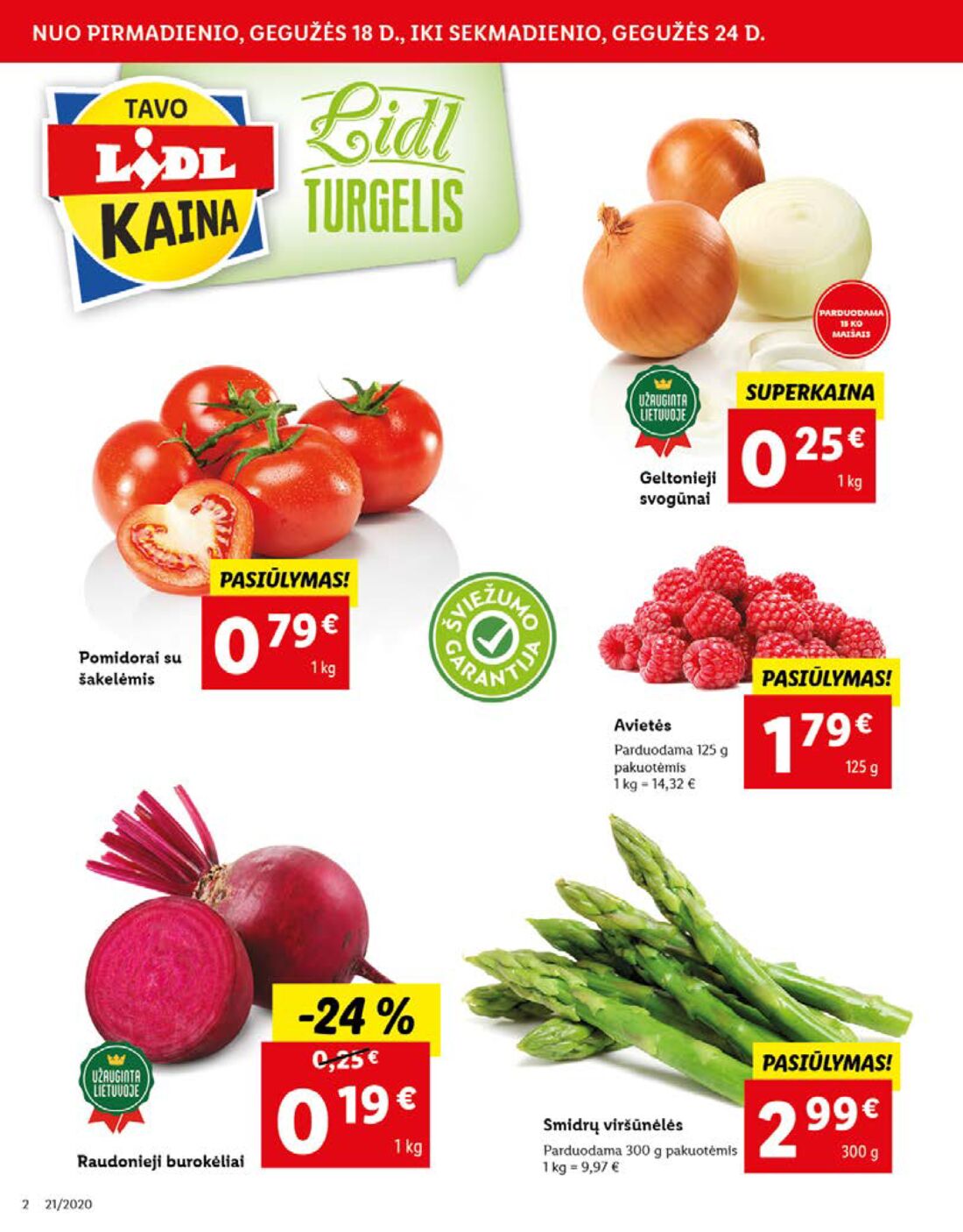 Lidl savaitinis leidinys akcijos nuo 
  2020-05-18 iki 
  2020-05-24 | Leidinukas.lt puslapis 2