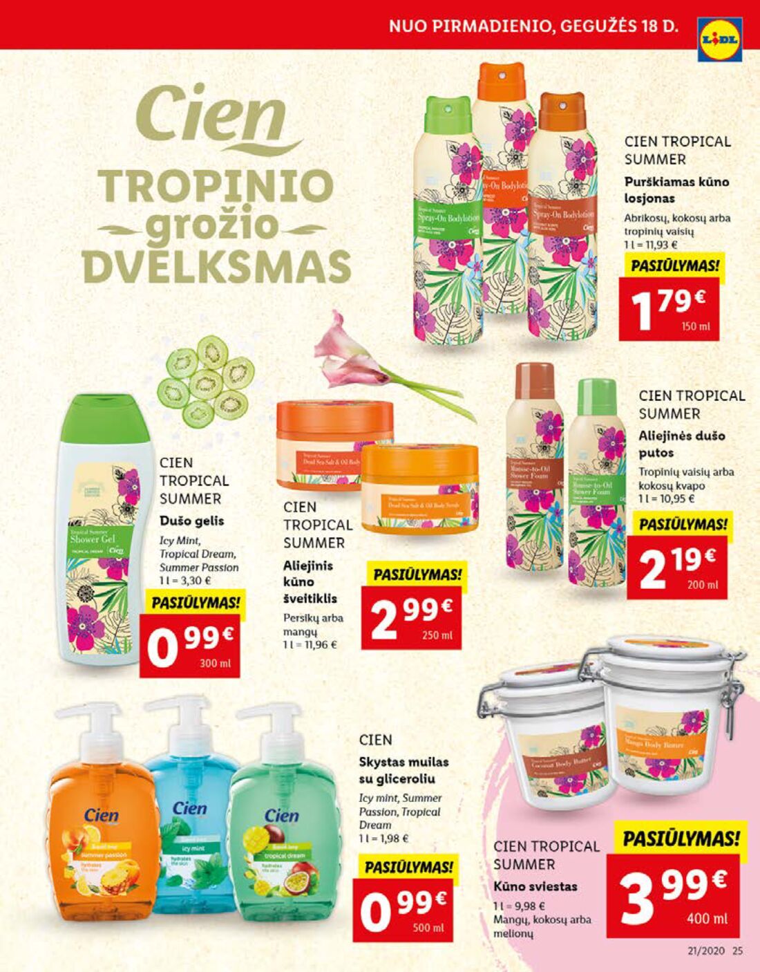 Lidl savaitinis leidinys akcijos nuo 
  2020-05-18 iki 
  2020-05-24 | Leidinukas.lt puslapis 25