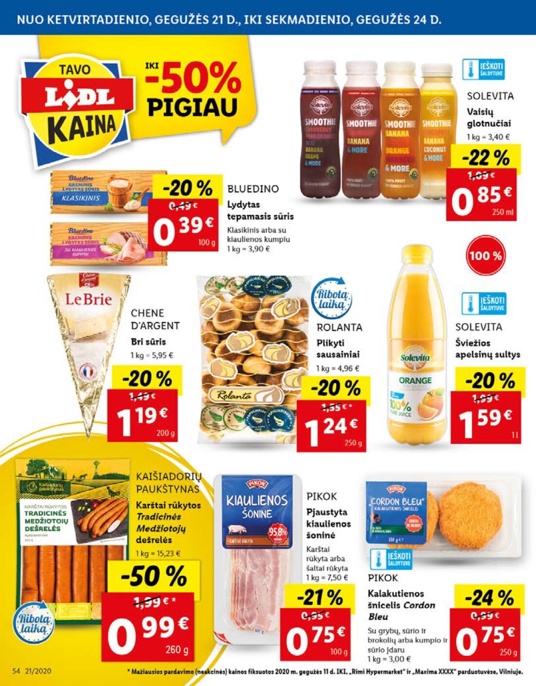 Lidl savaitinis leidinys akcijos nuo 
  2020-05-18 iki 
  2020-05-24 | Leidinukas.lt puslapis 54