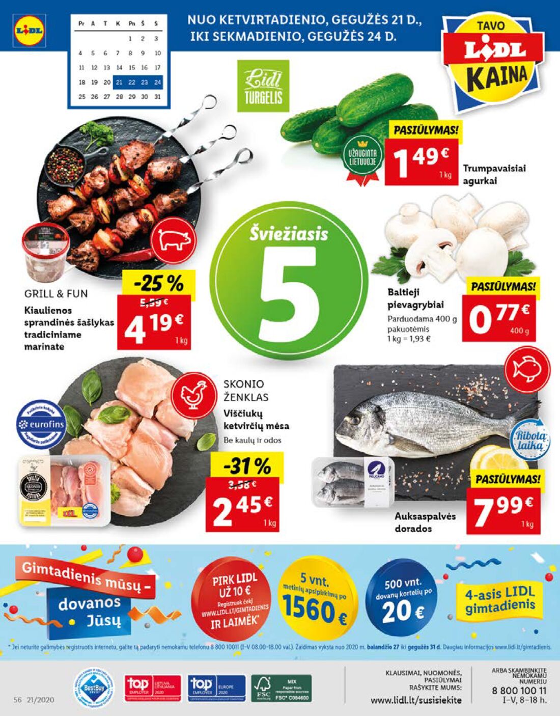 Lidl savaitinis leidinys akcijos nuo 
  2020-05-18 iki 
  2020-05-24 | Leidinukas.lt puslapis 56