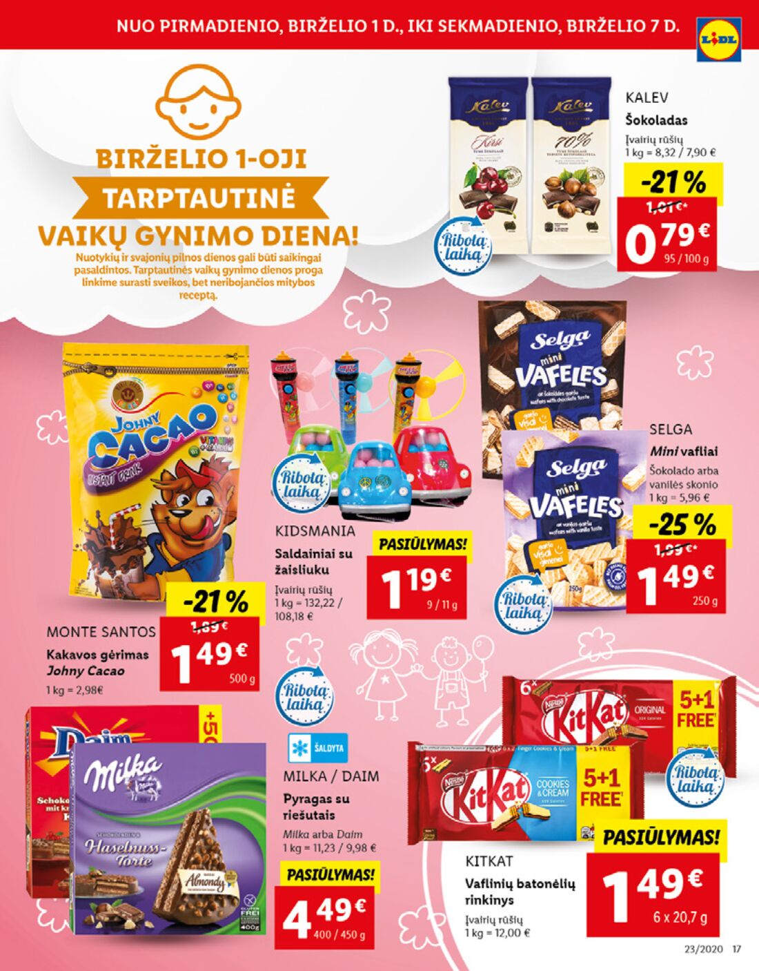 Lidl savaitinis leidinys akcijos nuo 
  2020-06-01 iki 
  2020-06-07 | Leidinukas.lt puslapis 17