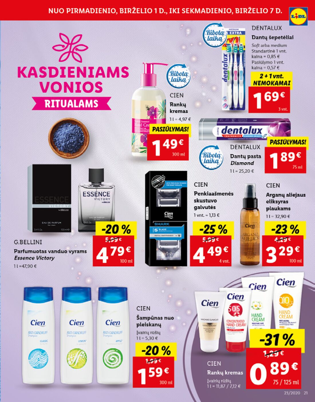 Lidl savaitinis leidinys akcijos nuo 
  2020-06-01 iki 
  2020-06-07 | Leidinukas.lt puslapis 21