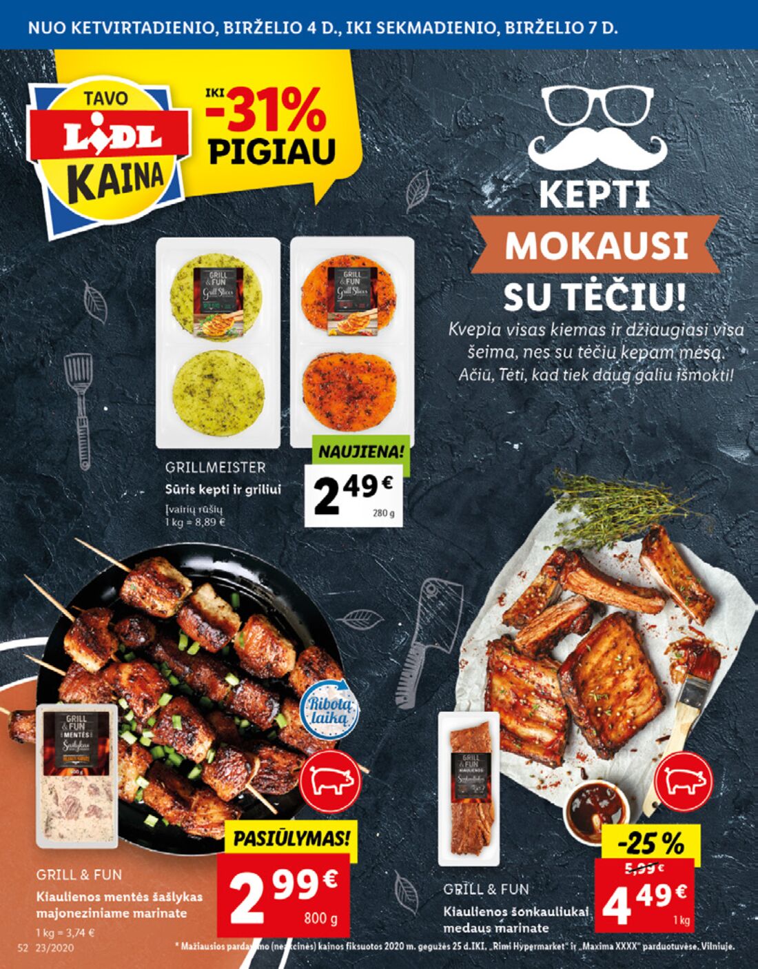 Lidl savaitinis leidinys akcijos nuo 
  2020-06-01 iki 
  2020-06-07 | Leidinukas.lt puslapis 52