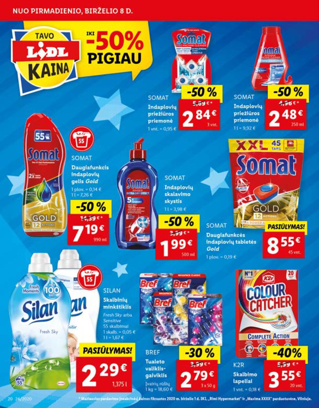 Lidl savaitinis leidinys akcijos nuo 
  2020-06-08 iki 
  2020-06-14 | Leidinukas.lt puslapis 20