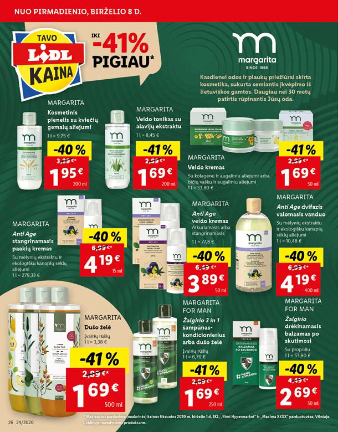 Lidl savaitinis leidinys akcijos nuo 
  2020-06-08 iki 
  2020-06-14 | Leidinukas.lt puslapis 26