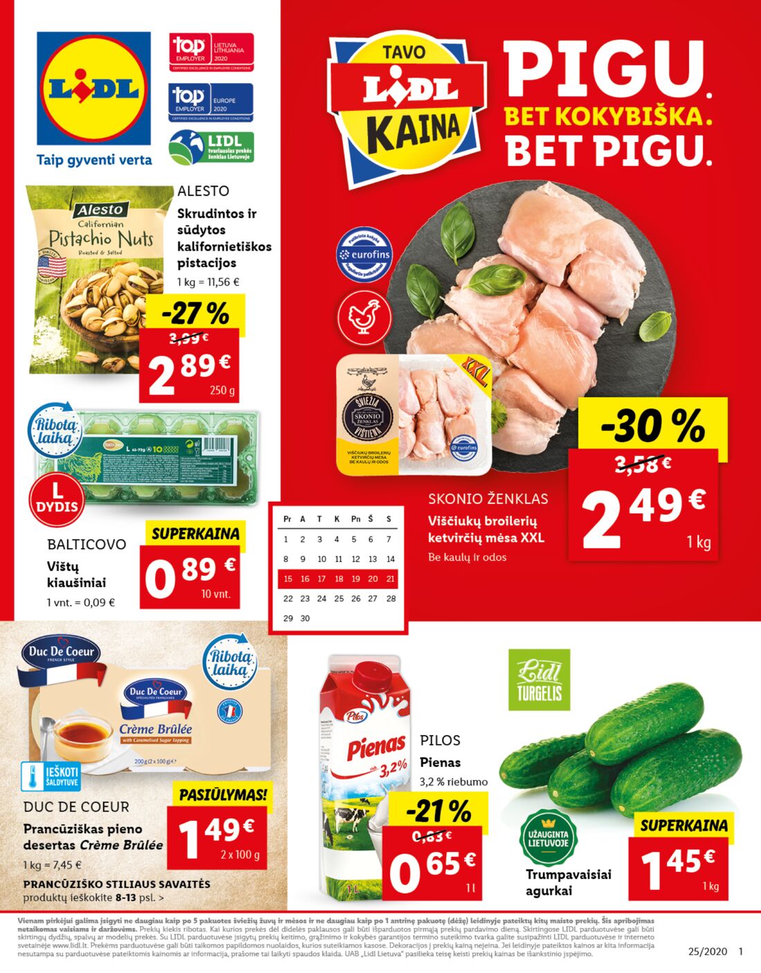 Lidl savaitinis leidinys akcijos nuo 
  2020-06-15 iki 
  2020-06-21 | Leidinukas.lt puslapis 1