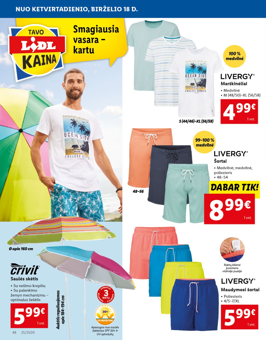 Lidl savaitinis leidinys akcijos nuo 
  2020-06-15 iki 
  2020-06-21 | Leidinukas.lt puslapis 48