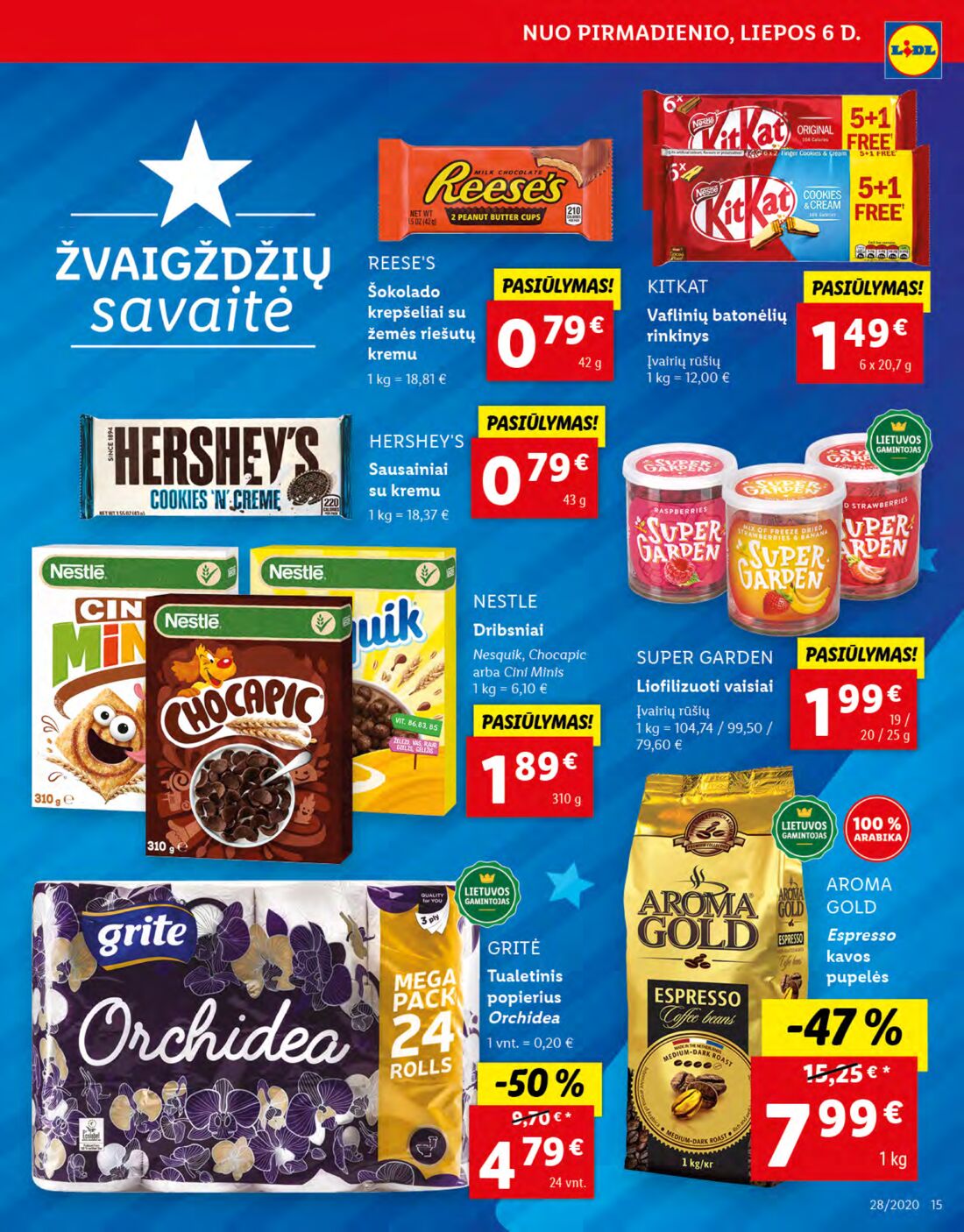 Lidl savaitinis leidinys akcijos nuo 
  2020-07-06 iki 
  2020-07-12 | Leidinukas.lt puslapis 15