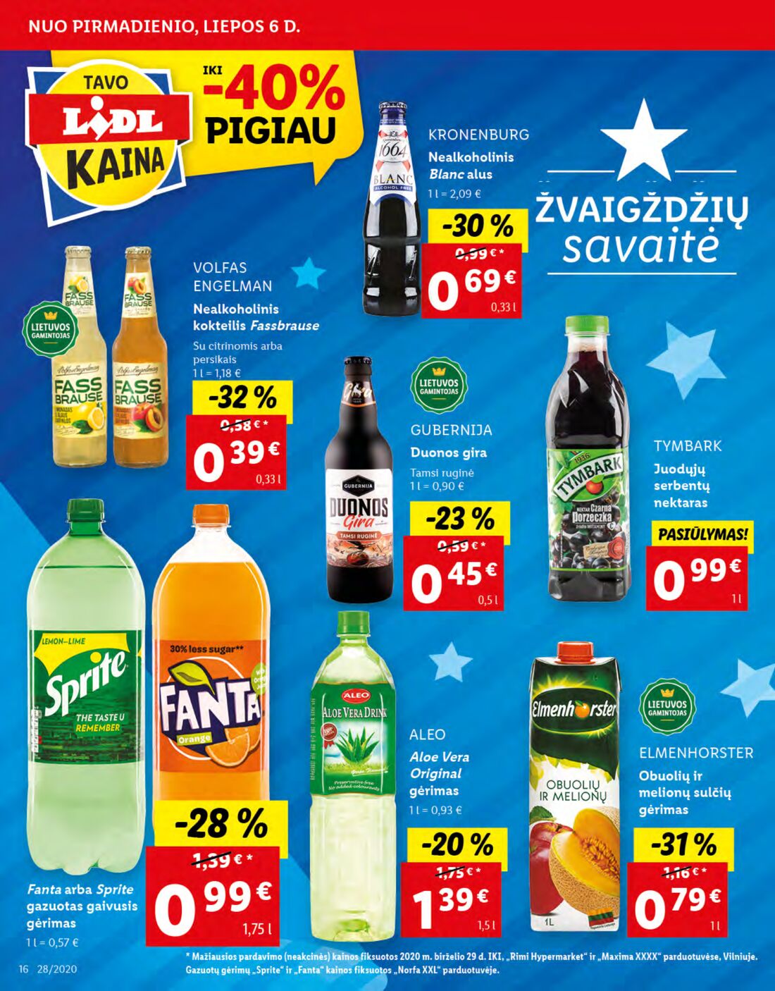 Lidl savaitinis leidinys akcijos nuo 
  2020-07-06 iki 
  2020-07-12 | Leidinukas.lt puslapis 16