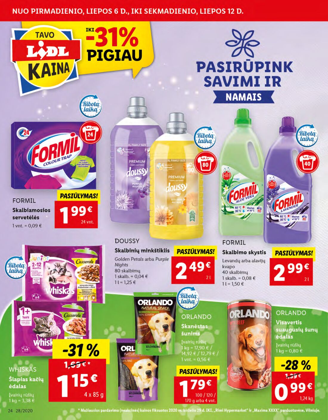 Lidl savaitinis leidinys akcijos nuo 
  2020-07-06 iki 
  2020-07-12 | Leidinukas.lt puslapis 24