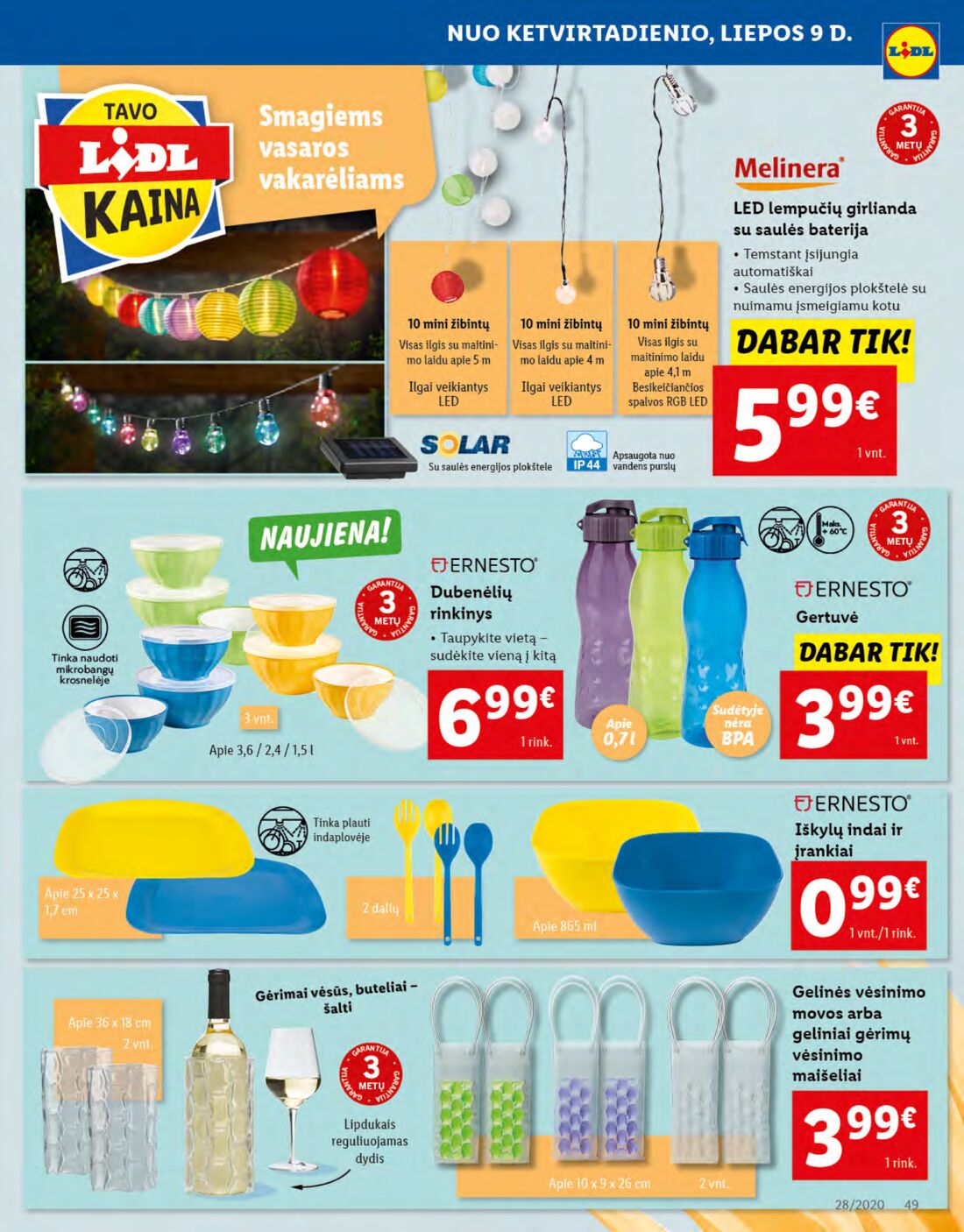 Lidl savaitinis leidinys akcijos nuo 
  2020-07-06 iki 
  2020-07-12 | Leidinukas.lt puslapis 49