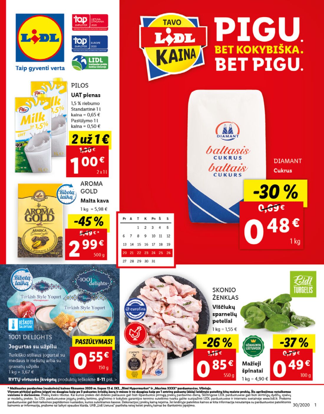 Lidl savaitinis leidinys akcijos nuo 
  2020-07-20 iki 
  2020-07-26 | Leidinukas.lt puslapis 1