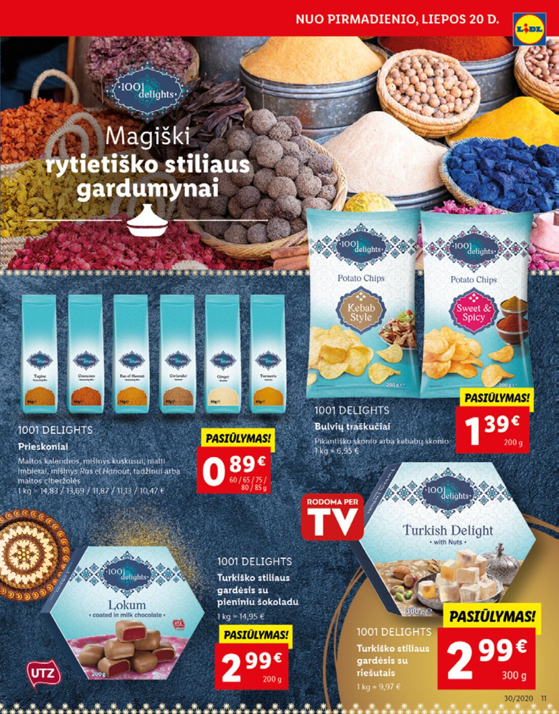 Lidl savaitinis leidinys akcijos nuo 
  2020-07-20 iki 
  2020-07-26 | Leidinukas.lt puslapis 11