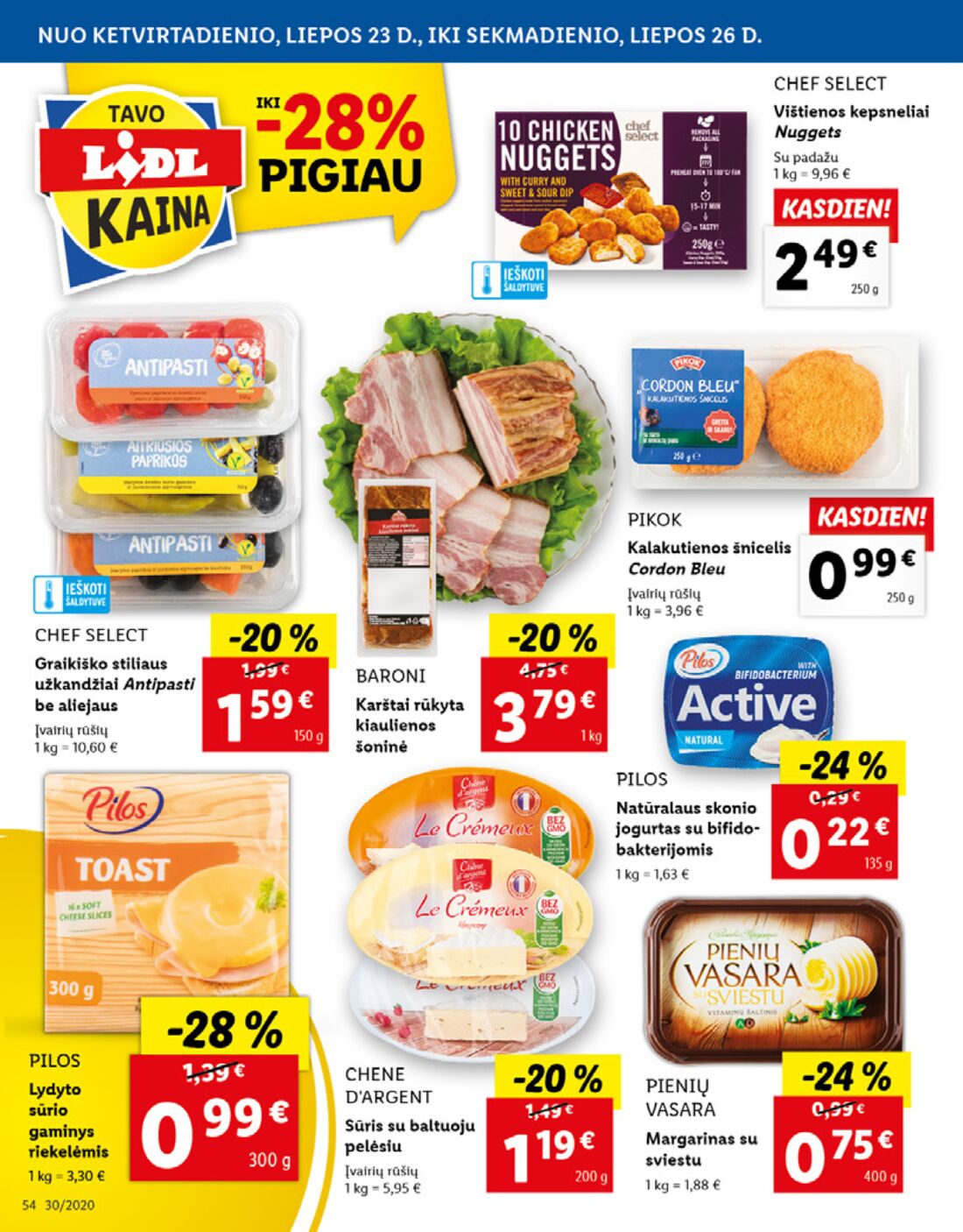 Lidl savaitinis leidinys akcijos nuo 
  2020-07-20 iki 
  2020-07-26 | Leidinukas.lt puslapis 54