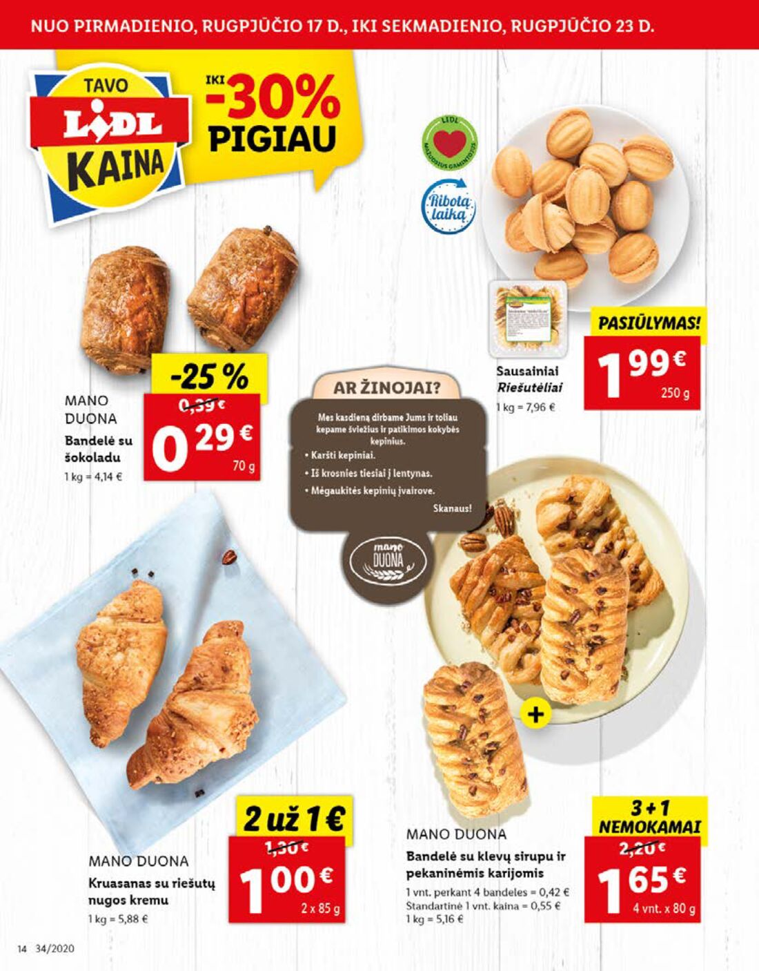 Lidl savaitinis leidinys akcijos nuo 
  2020-08-17 iki 
  2020-08-23 | Leidinukas.lt puslapis 14