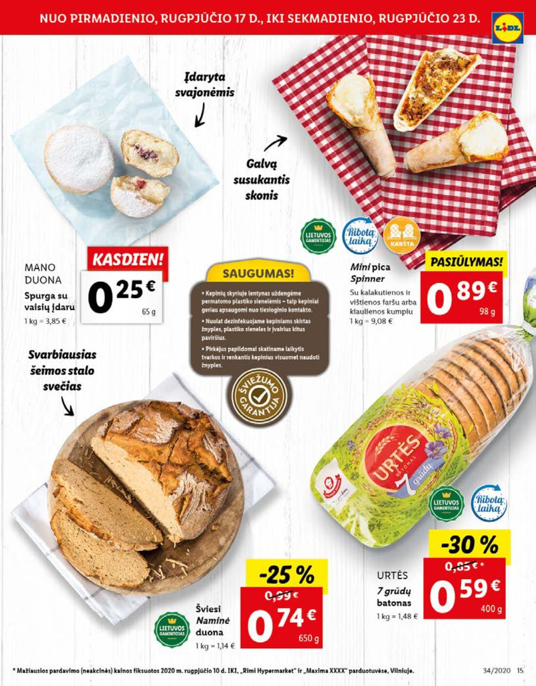 Lidl savaitinis leidinys akcijos nuo 
  2020-08-17 iki 
  2020-08-23 | Leidinukas.lt puslapis 15