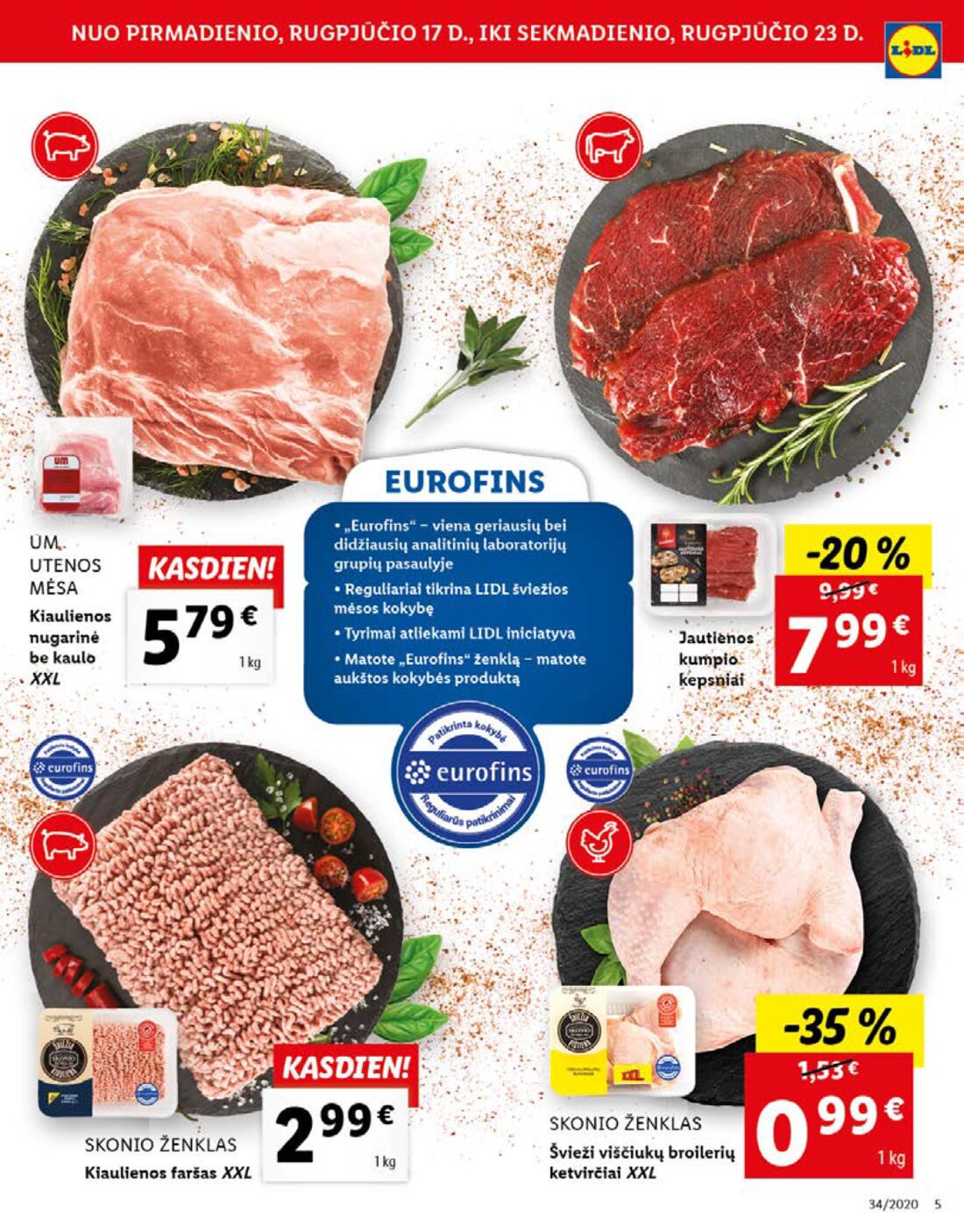 Lidl savaitinis leidinys akcijos nuo 
  2020-08-17 iki 
  2020-08-23 | Leidinukas.lt puslapis 5